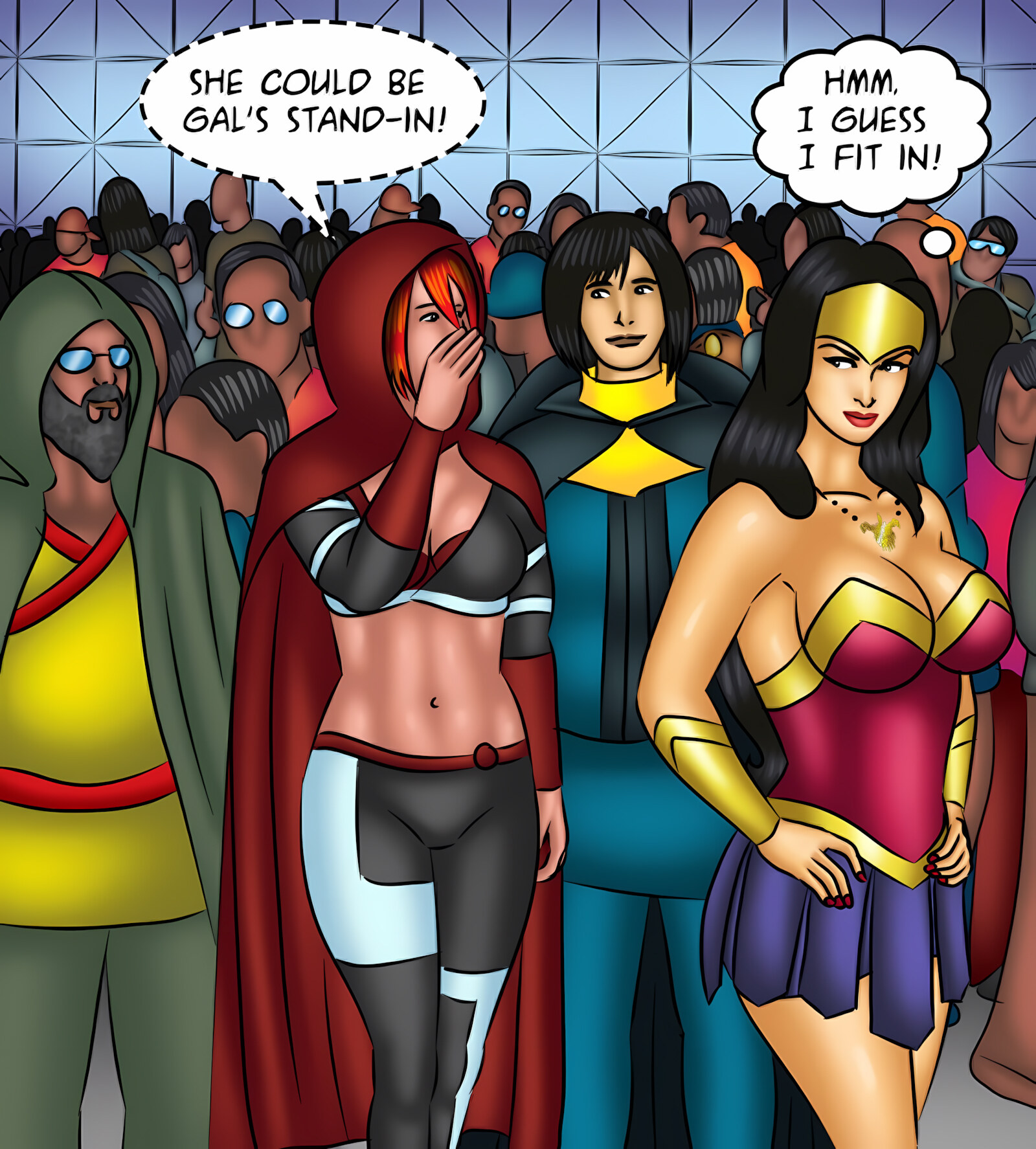 Savita Bhabhi 131-140 [Kirtu], Savita Bhabhi 133 - Comic-Con Quest, page 65 of 142