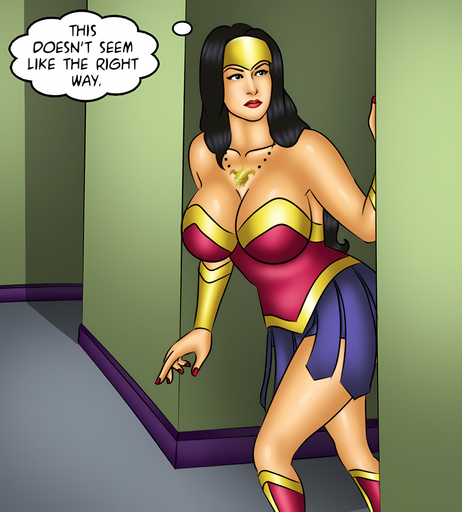 Savita Bhabhi 131-140 [Kirtu], Savita Bhabhi 133 - Comic-Con Quest, page 69 of 142