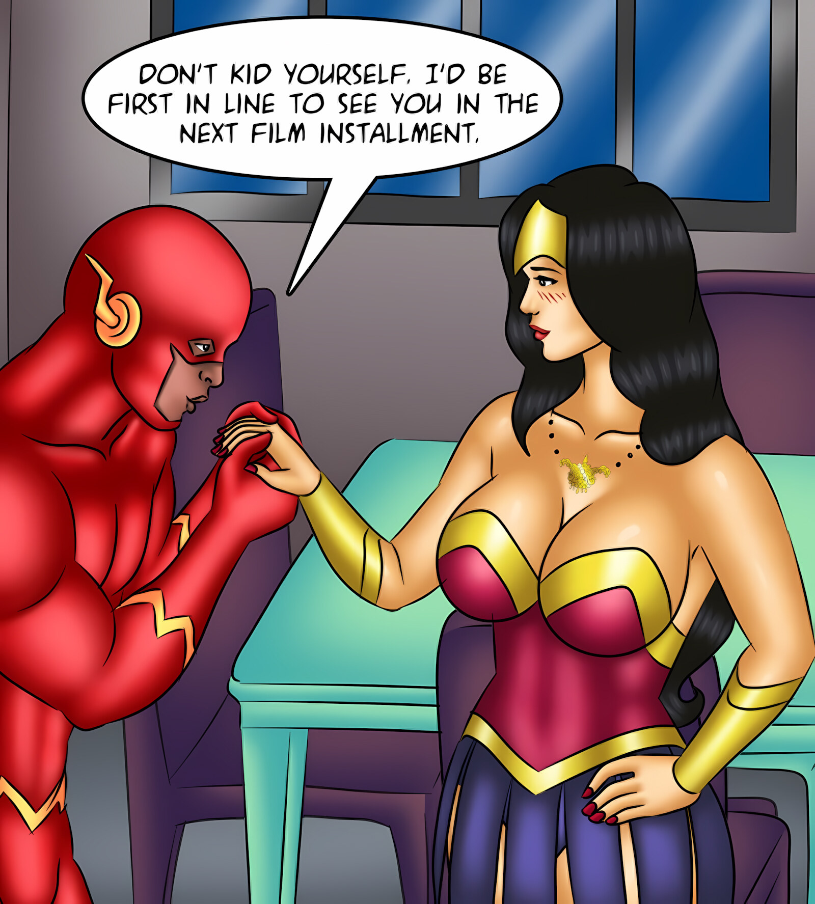 Savita Bhabhi 131-140 [Kirtu], Savita Bhabhi 133 - Comic-Con Quest, page 89 of 142
