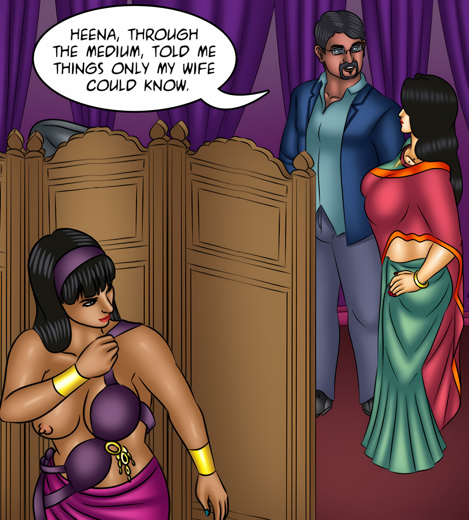 Savita Bhabhi 131-140 [Kirtu], Savita Bhabhi 132 - A Ghost Story, page 46 of 143