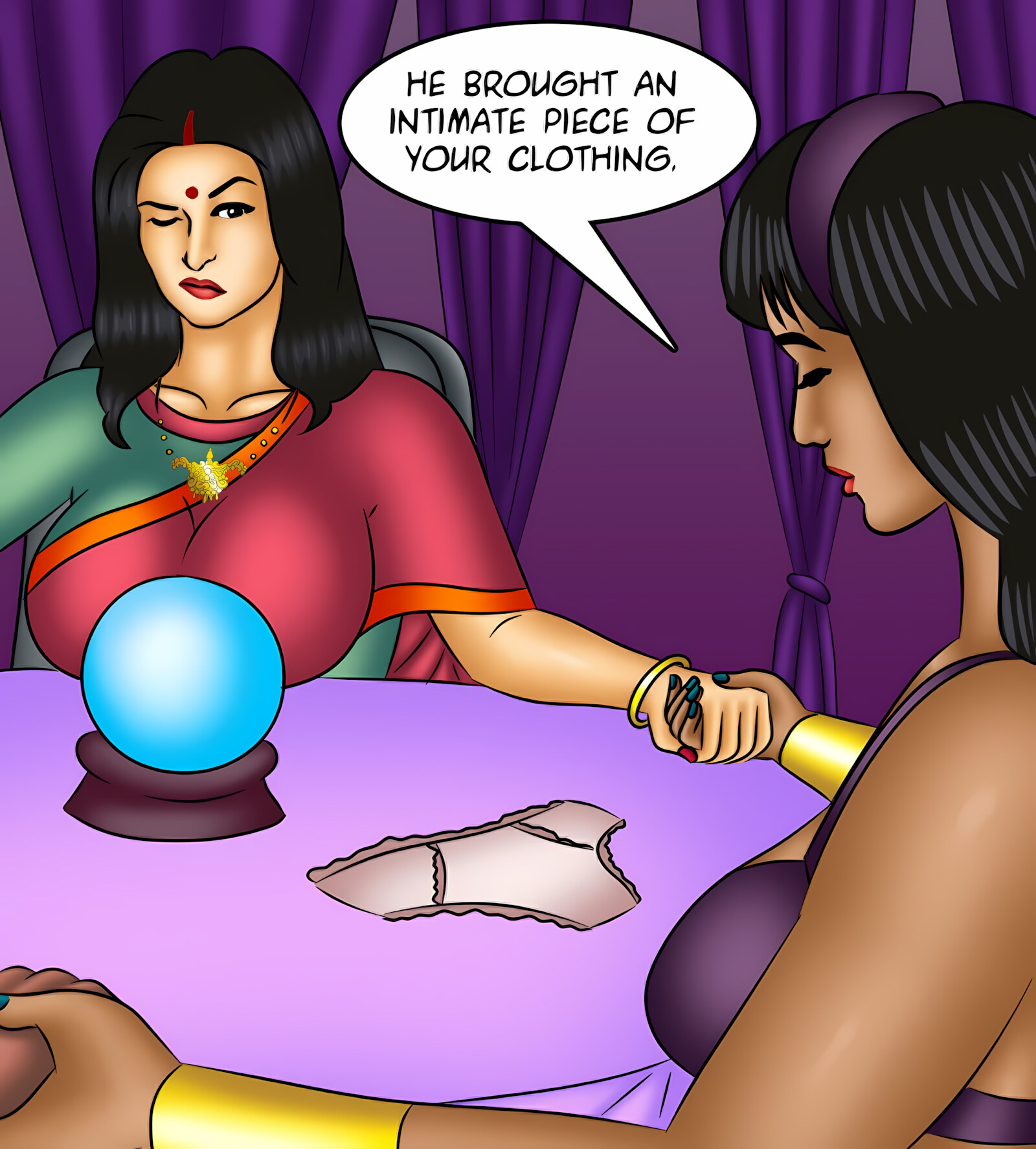 Savita Bhabhi 131-140 [Kirtu], Savita Bhabhi 132 - A Ghost Story, page 52 of 143