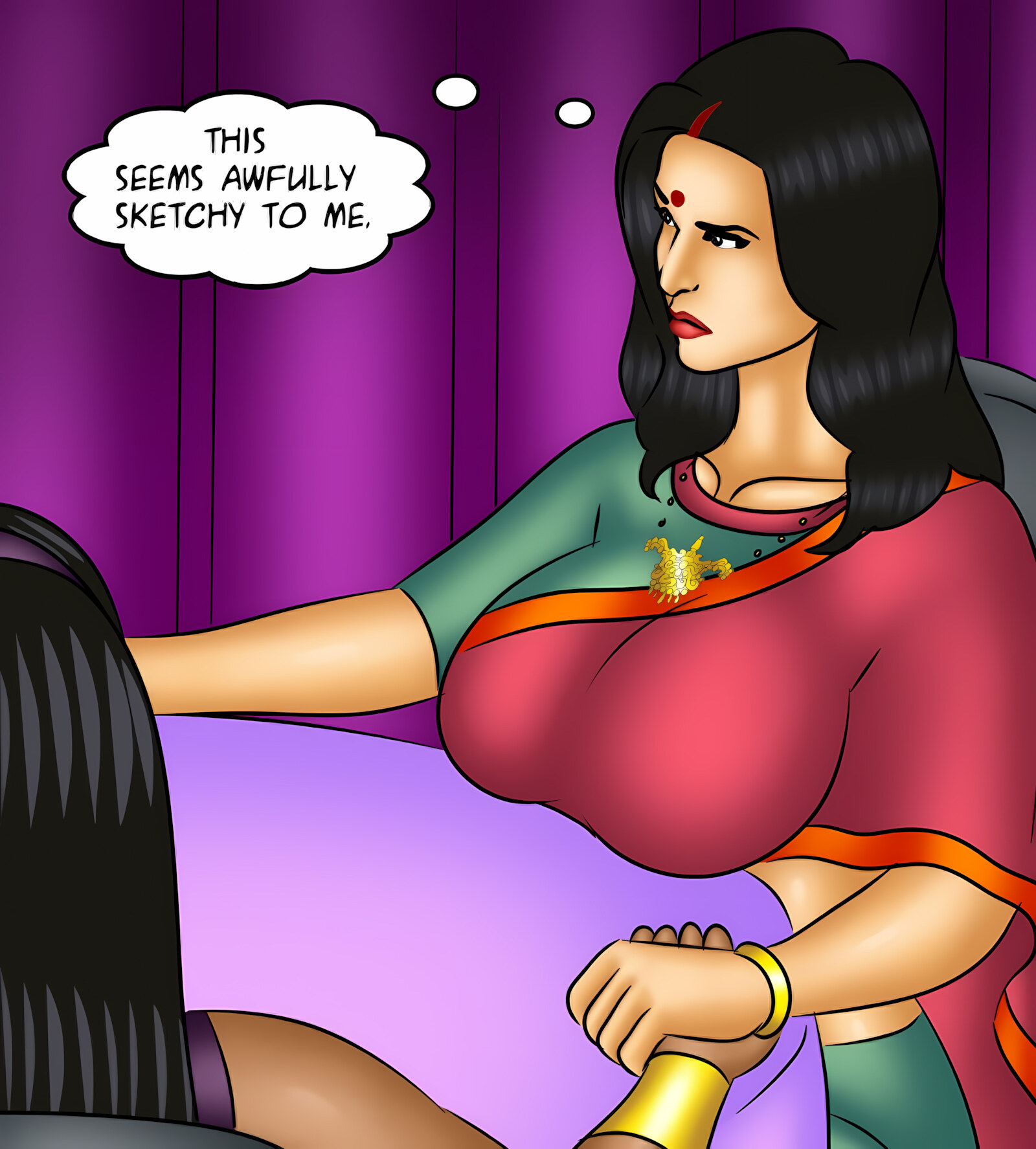 Savita Bhabhi 131-140 [Kirtu], Savita Bhabhi 132 - A Ghost Story, page 58 of 143