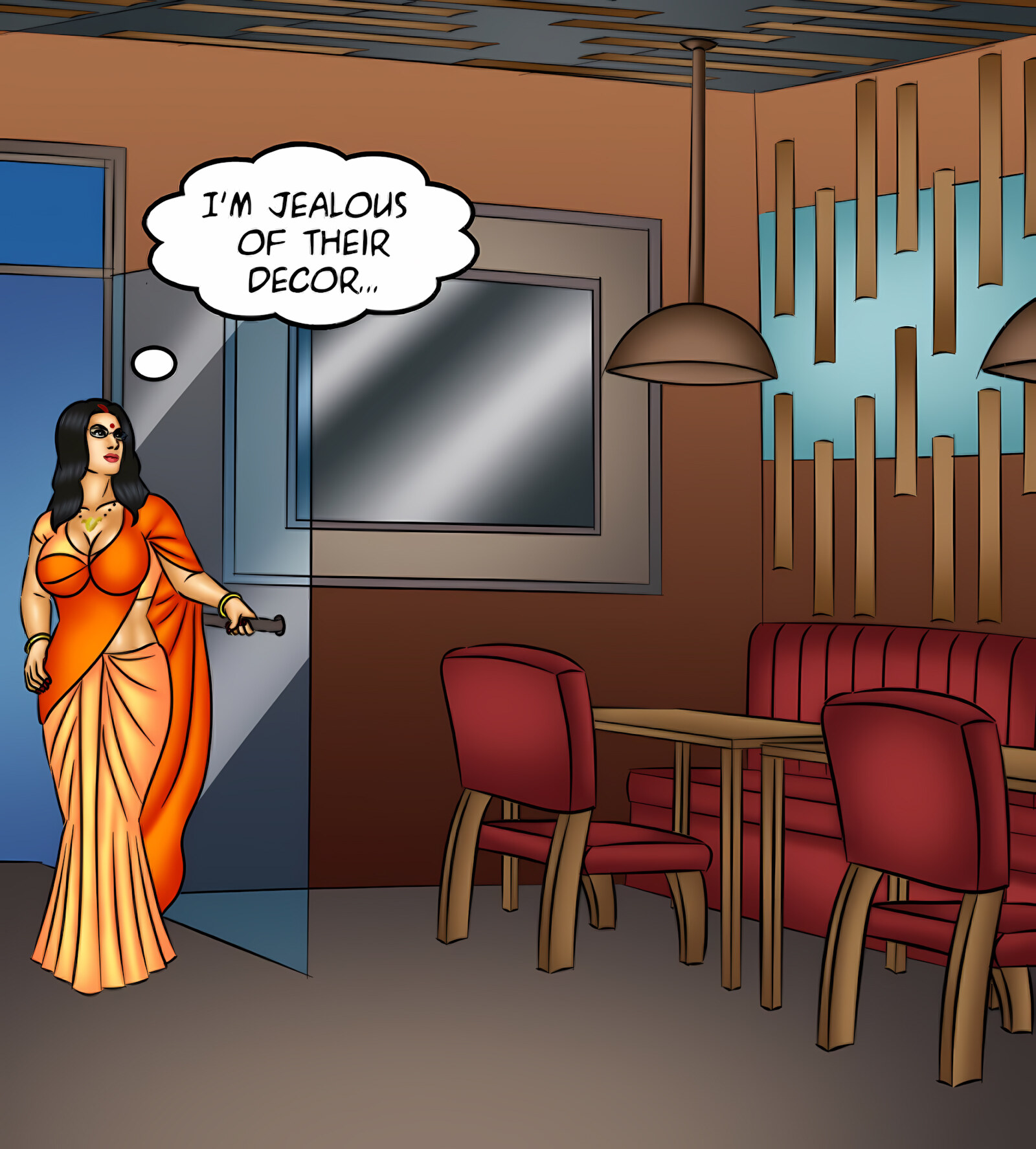 Savita Bhabhi 131-140 [Kirtu], Savita Bhabhi 131 - Know Your Enemy, page 8 of 143