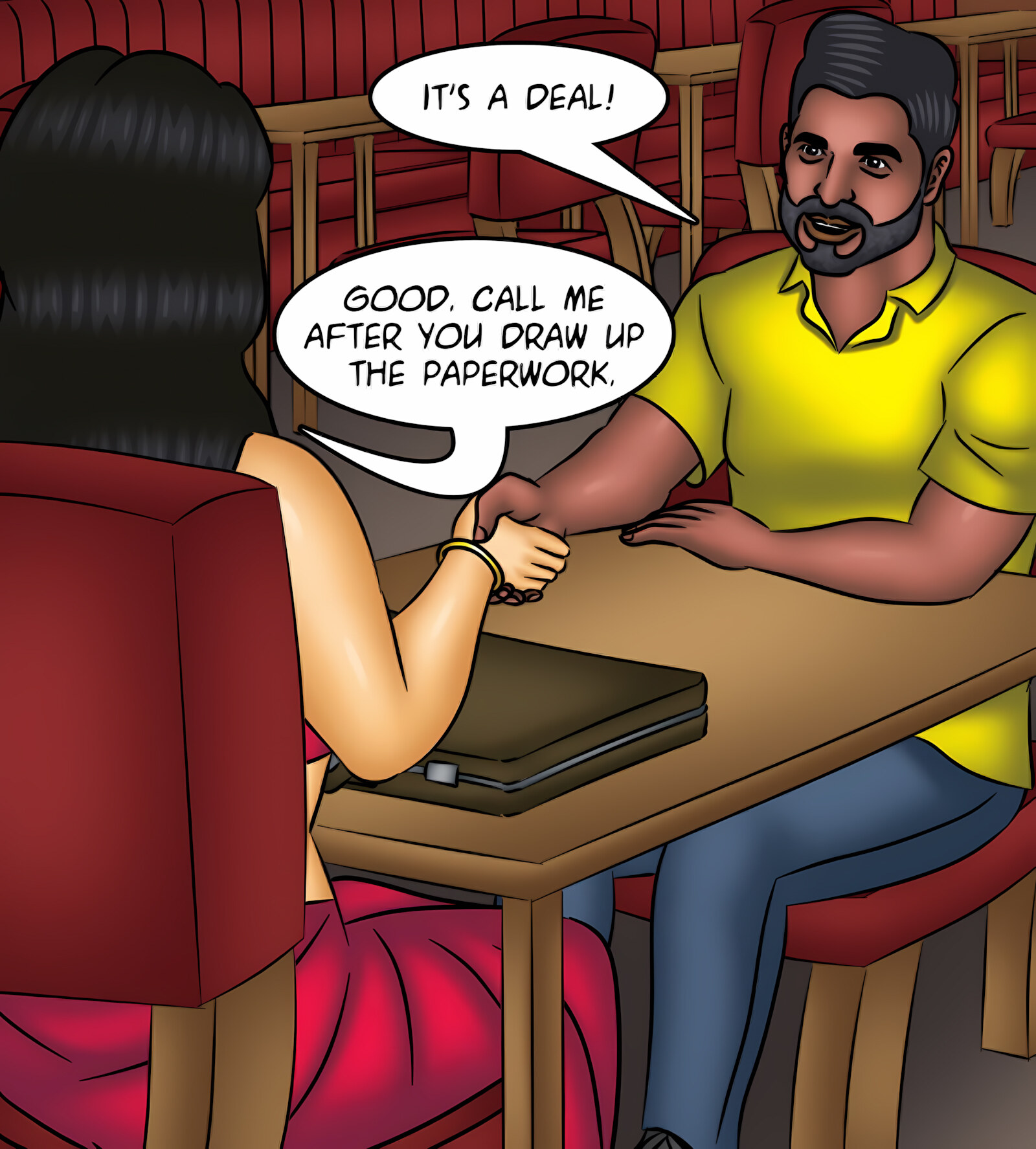 Savita Bhabhi 131-140 [Kirtu], Savita Bhabhi 131 - Know Your Enemy, page 86 of 143