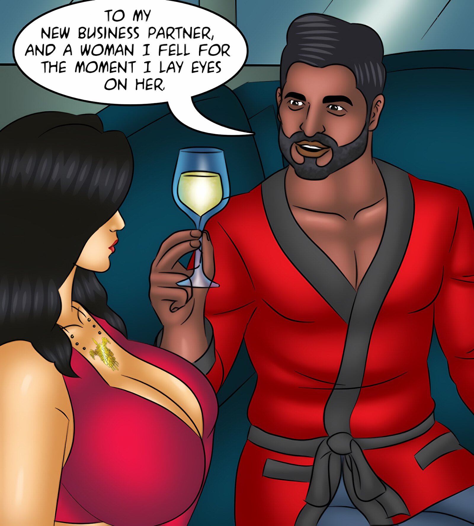 Savita Bhabhi 131-140 [Kirtu], Savita Bhabhi 131 - Know Your Enemy, page 97 of 143