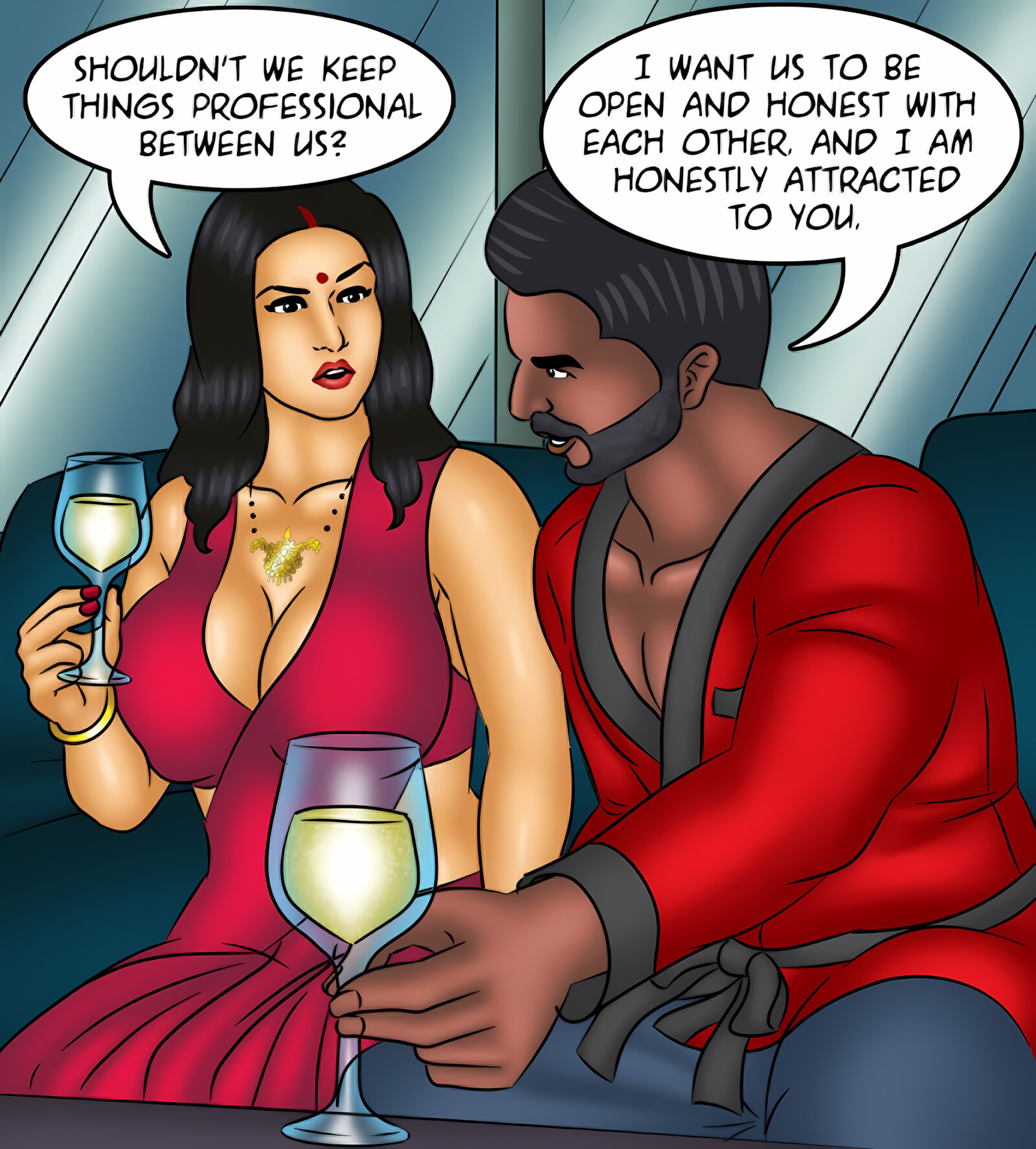 Savita Bhabhi 131-140 [Kirtu], Savita Bhabhi 131 - Know Your Enemy, page 99 of 143