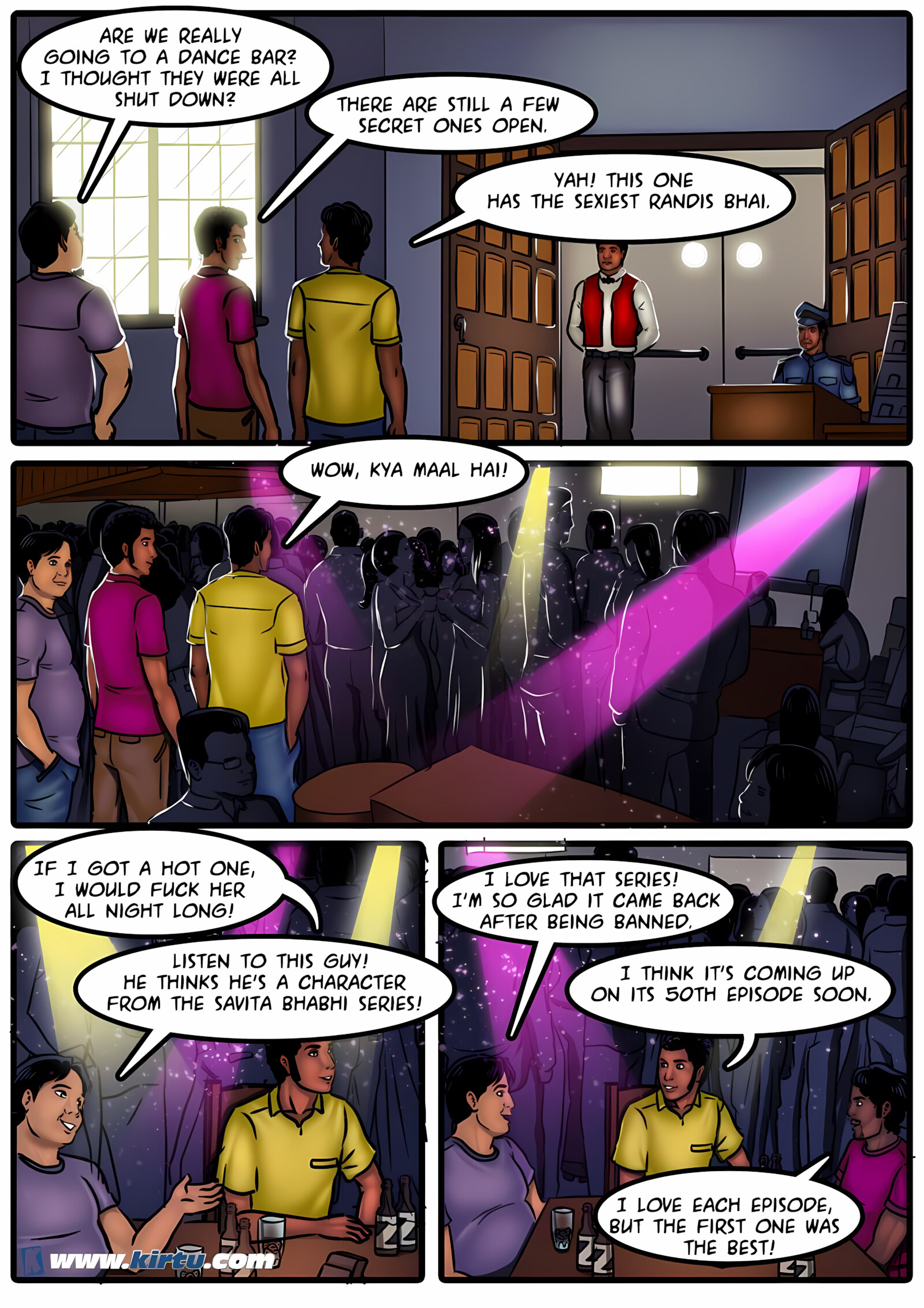 Savita Bhabhi 41-50 [Kirtu], Savita Bhabhi 50 - Back to the Beginning, page 2 of 31
