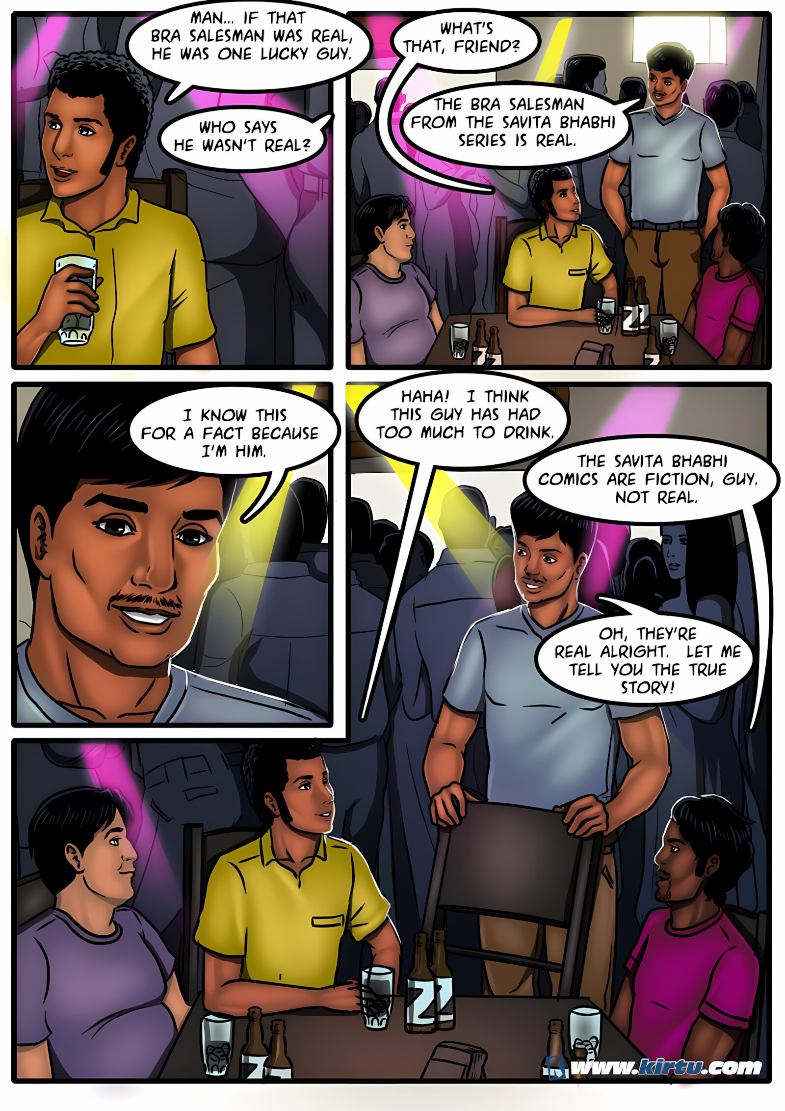 Savita Bhabhi 41-50 [Kirtu], Savita Bhabhi 50 - Back to the Beginning, page 3 of 31