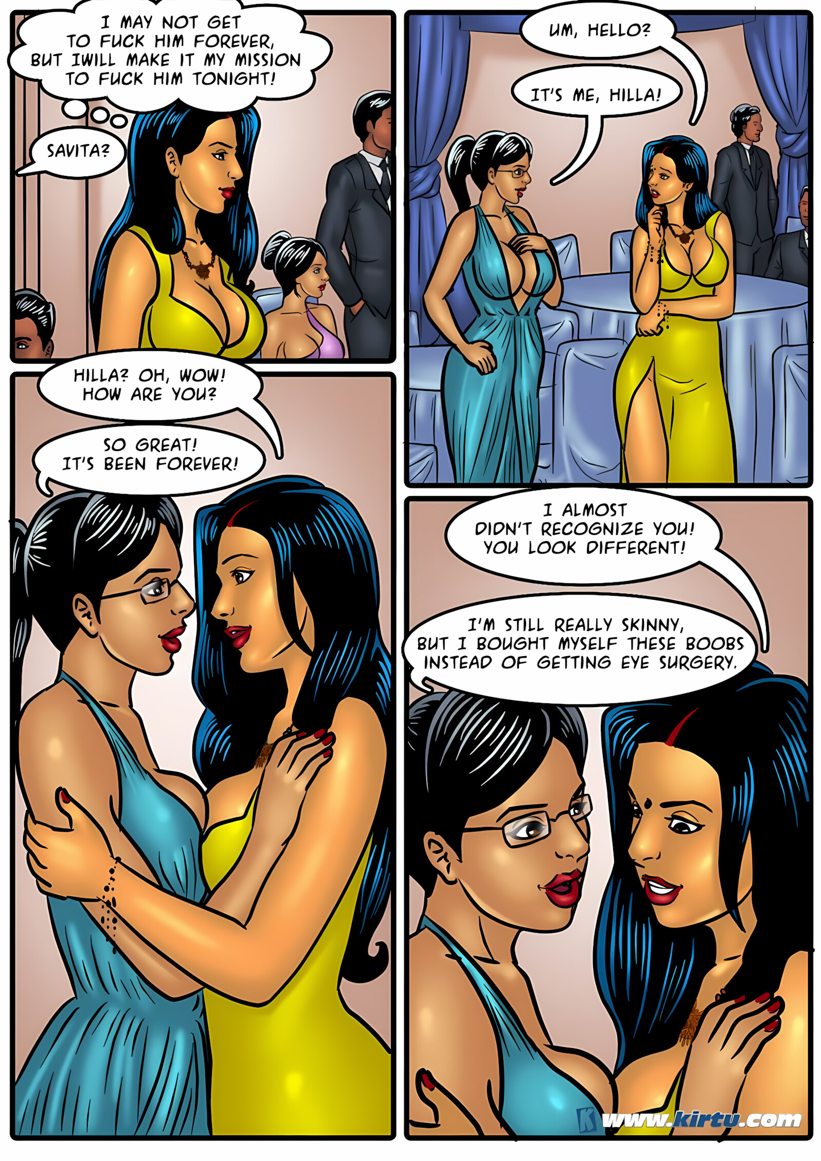 Savita Bhabhi 41-50 [Kirtu], Savita Bhabhi 47 - Savita reunites with an old school crush, page 11 of 31