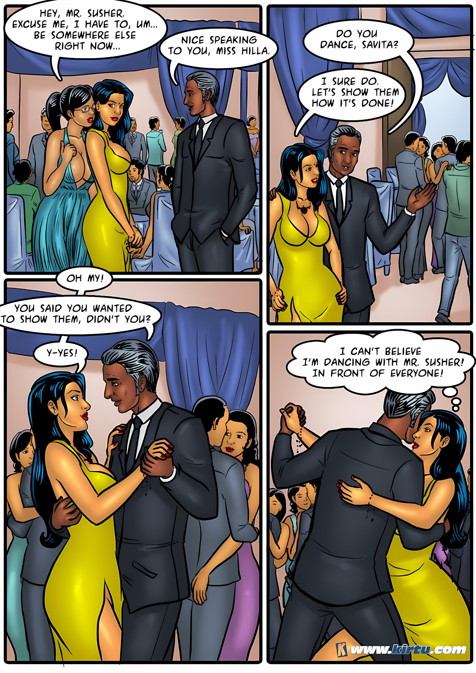 Savita Bhabhi 41-50 [Kirtu], Savita Bhabhi 47 - Savita reunites with an old school crush, page 13 of 31