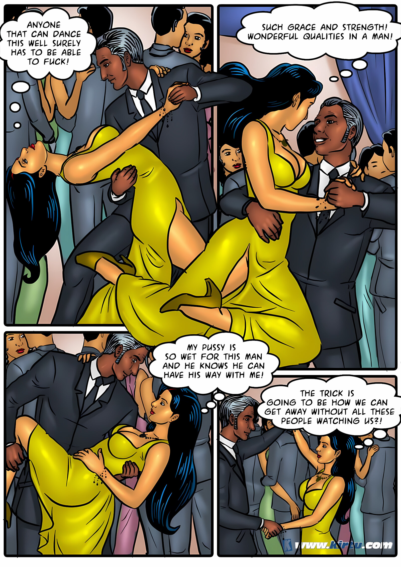 Savita Bhabhi 41-50 [Kirtu], Savita Bhabhi 47 - Savita reunites with an old school crush, page 14 of 31