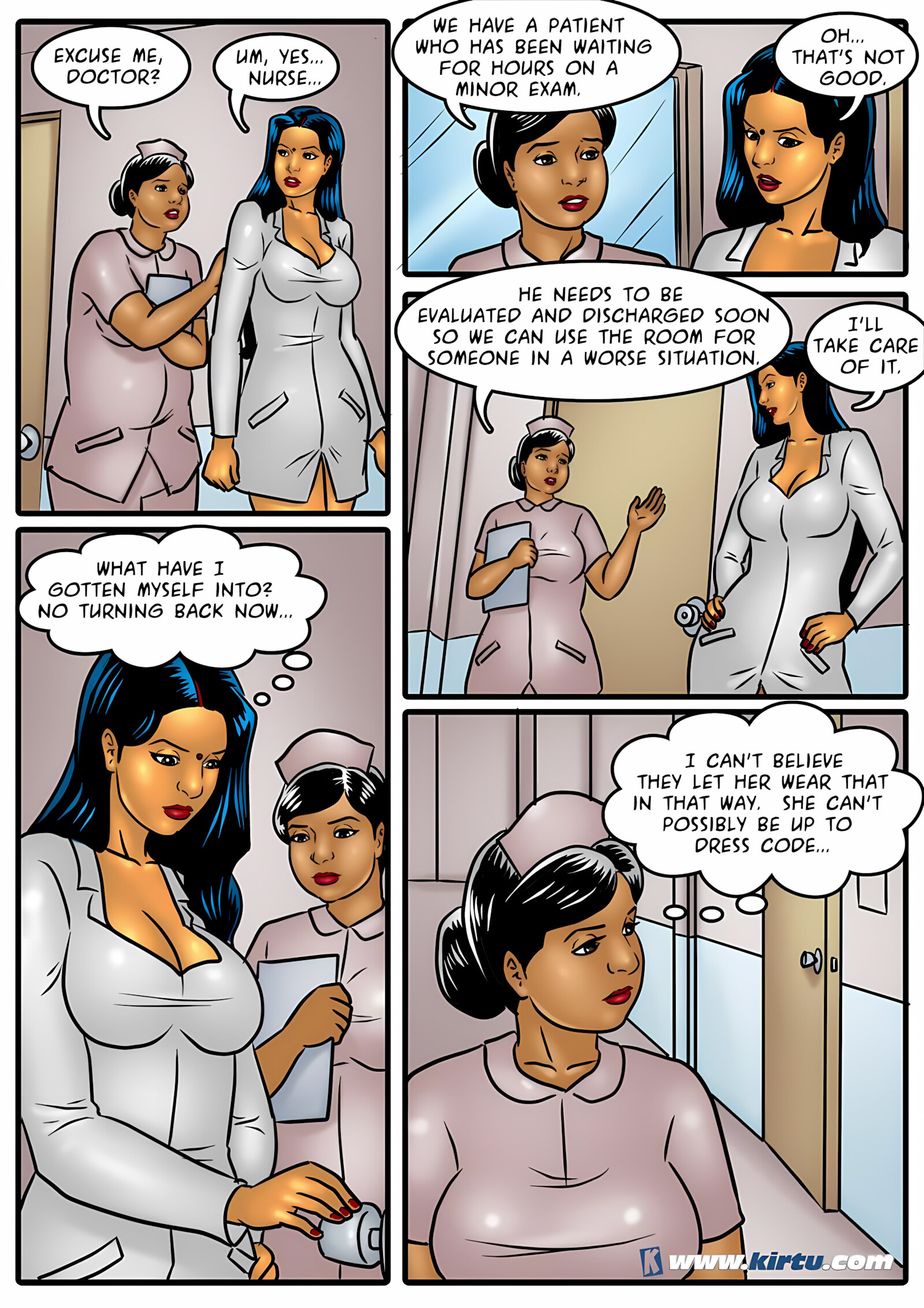 Savita Bhabhi 41-50 [Kirtu], Savita Bhabhi 46 - Savita plays Doctor!, page 10 of 31