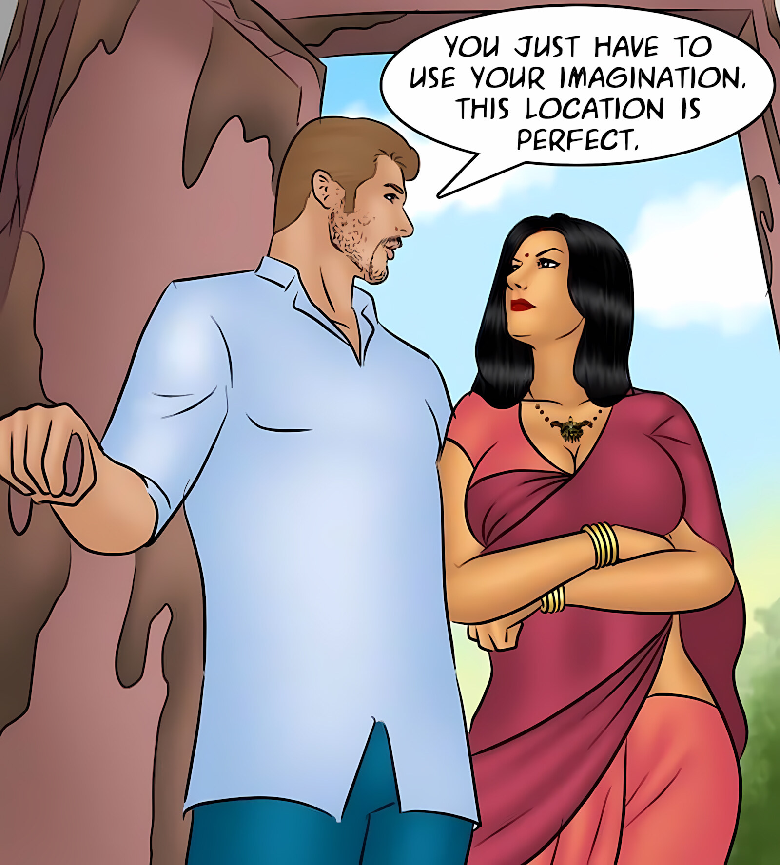 Savita Bhabhi 81-90 [Kirtu], Savita Bhabhi 90 - Helping Hands, page 15 of 147