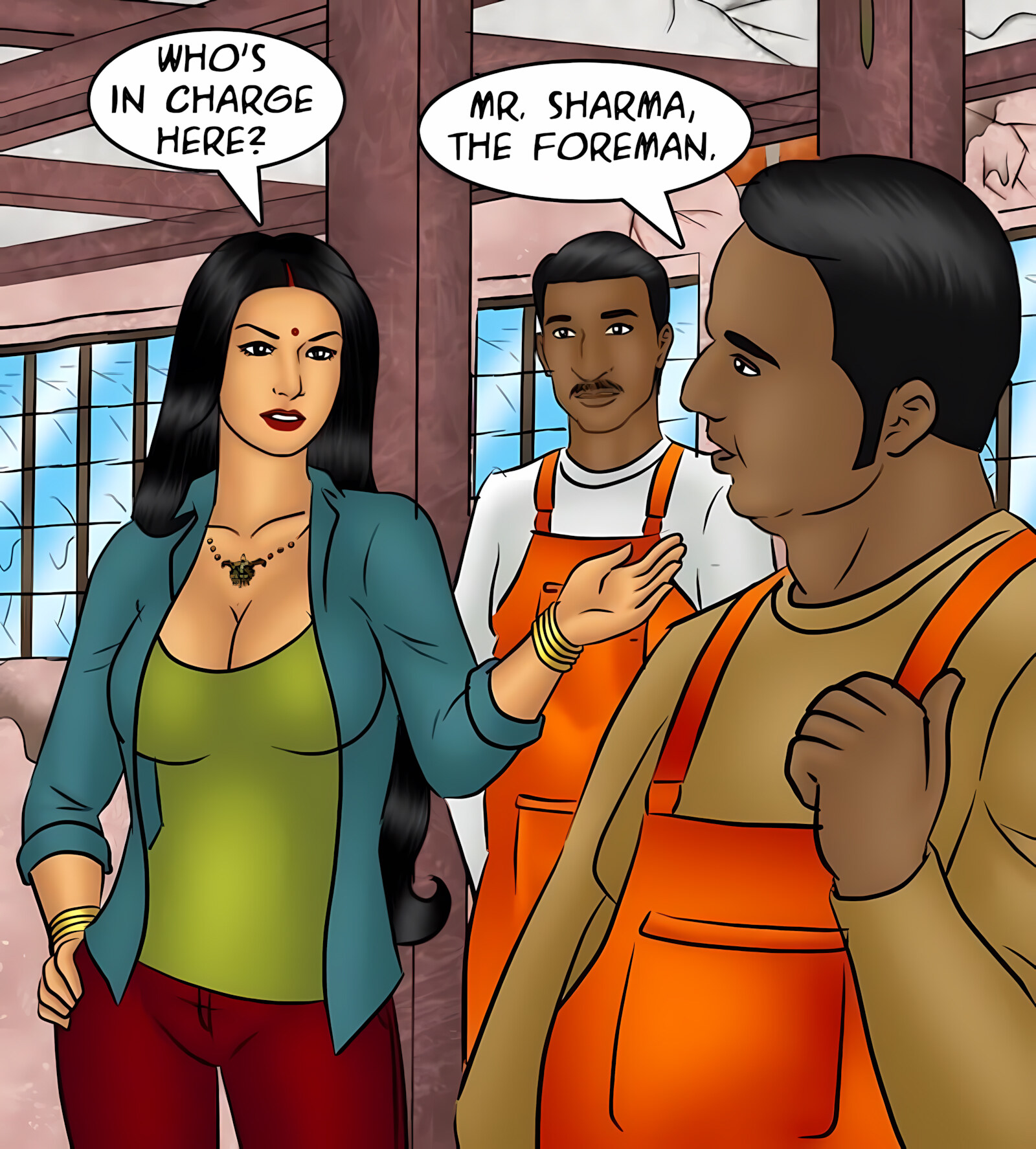 Savita Bhabhi 81-90 [Kirtu], Savita Bhabhi 90 - Helping Hands, page 67 of 147