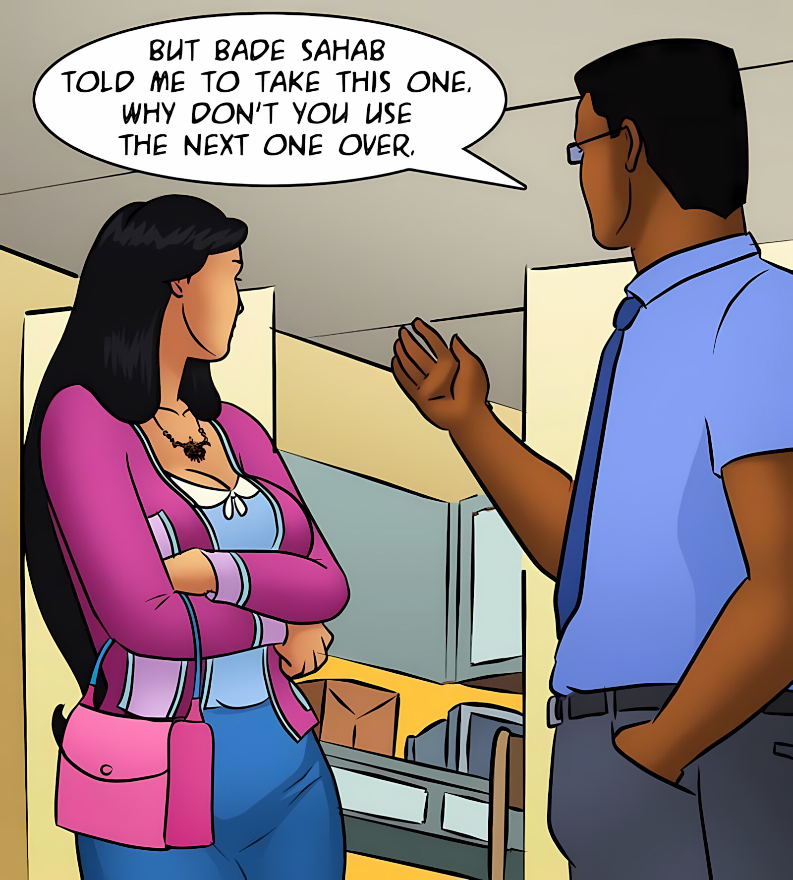 Savita Bhabhi 81-90 [Kirtu], Savita Bhabhi 85 - Back To Work, page 17 of 137