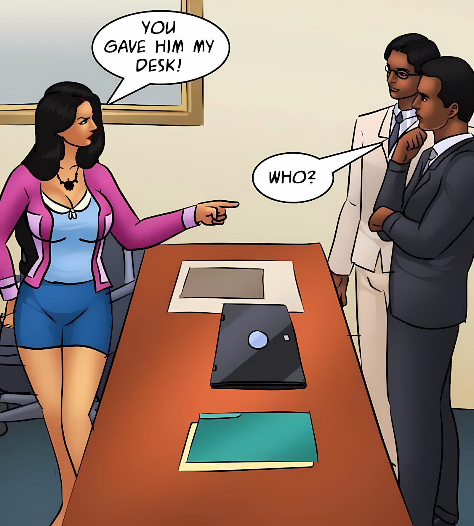 Savita Bhabhi 81-90 [Kirtu], Savita Bhabhi 85 - Back To Work, page 23 of 137