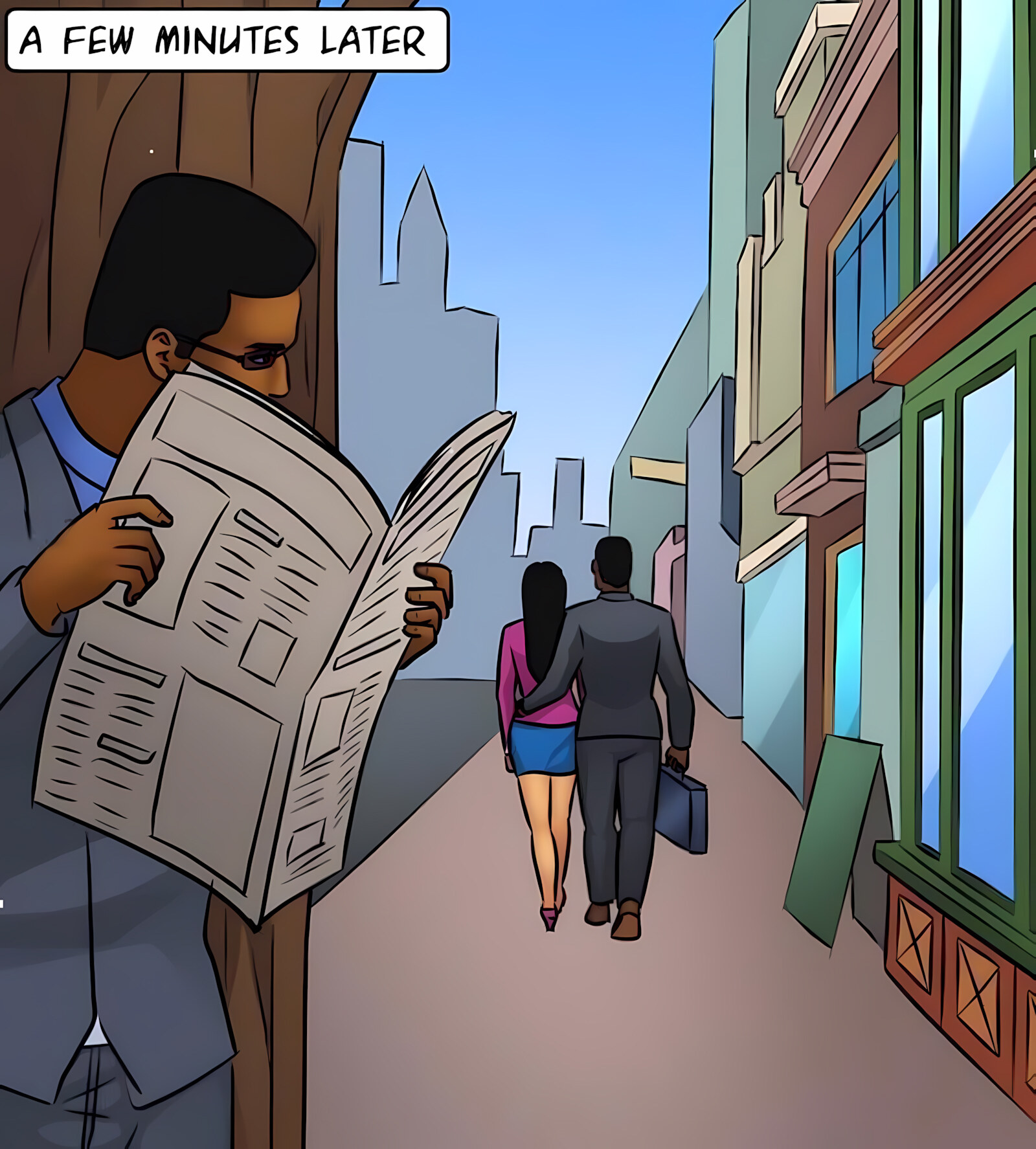 Savita Bhabhi 81-90 [Kirtu], Savita Bhabhi 85 - Back To Work, page 64 of 137
