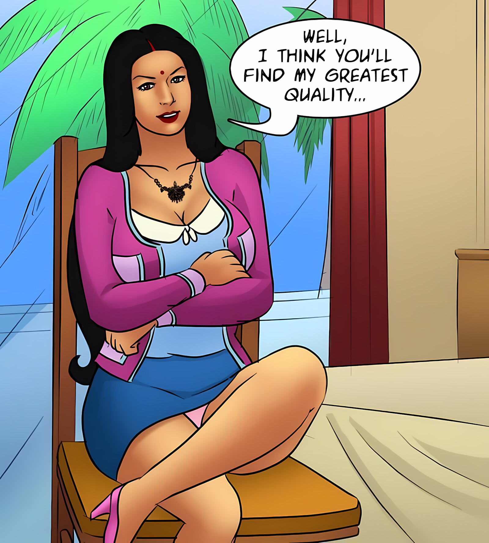 Savita Bhabhi 81-90 [Kirtu], Savita Bhabhi 85 - Back To Work, page 81 of 137