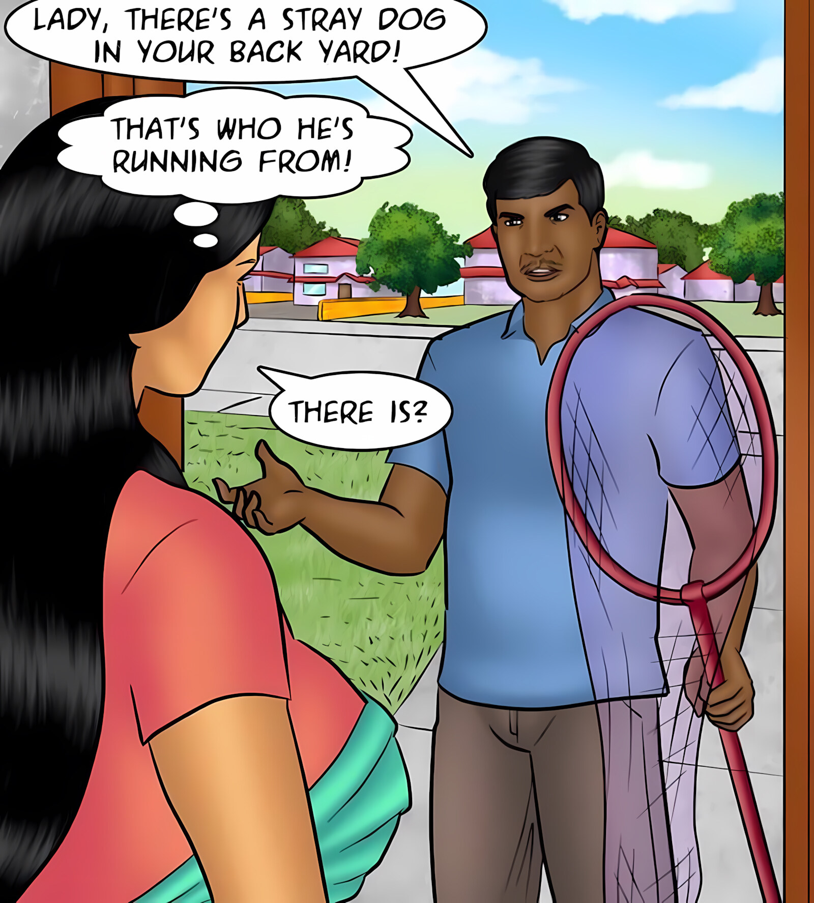 Savita Bhabhi 81-90 [Kirtu], Savita Bhabhi 84 - Doggy Style, page 17 of 134