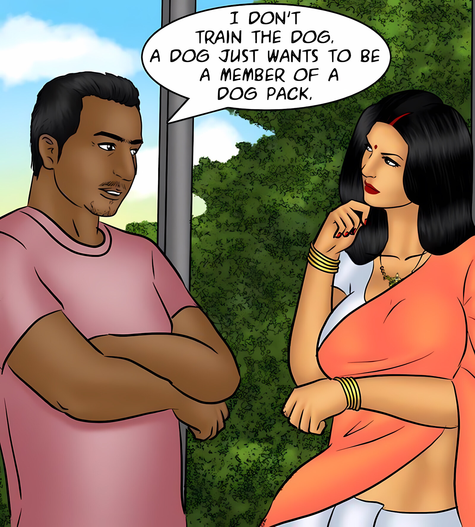 Savita Bhabhi 81-90 [Kirtu], Savita Bhabhi 84 - Doggy Style, page 63 of 134