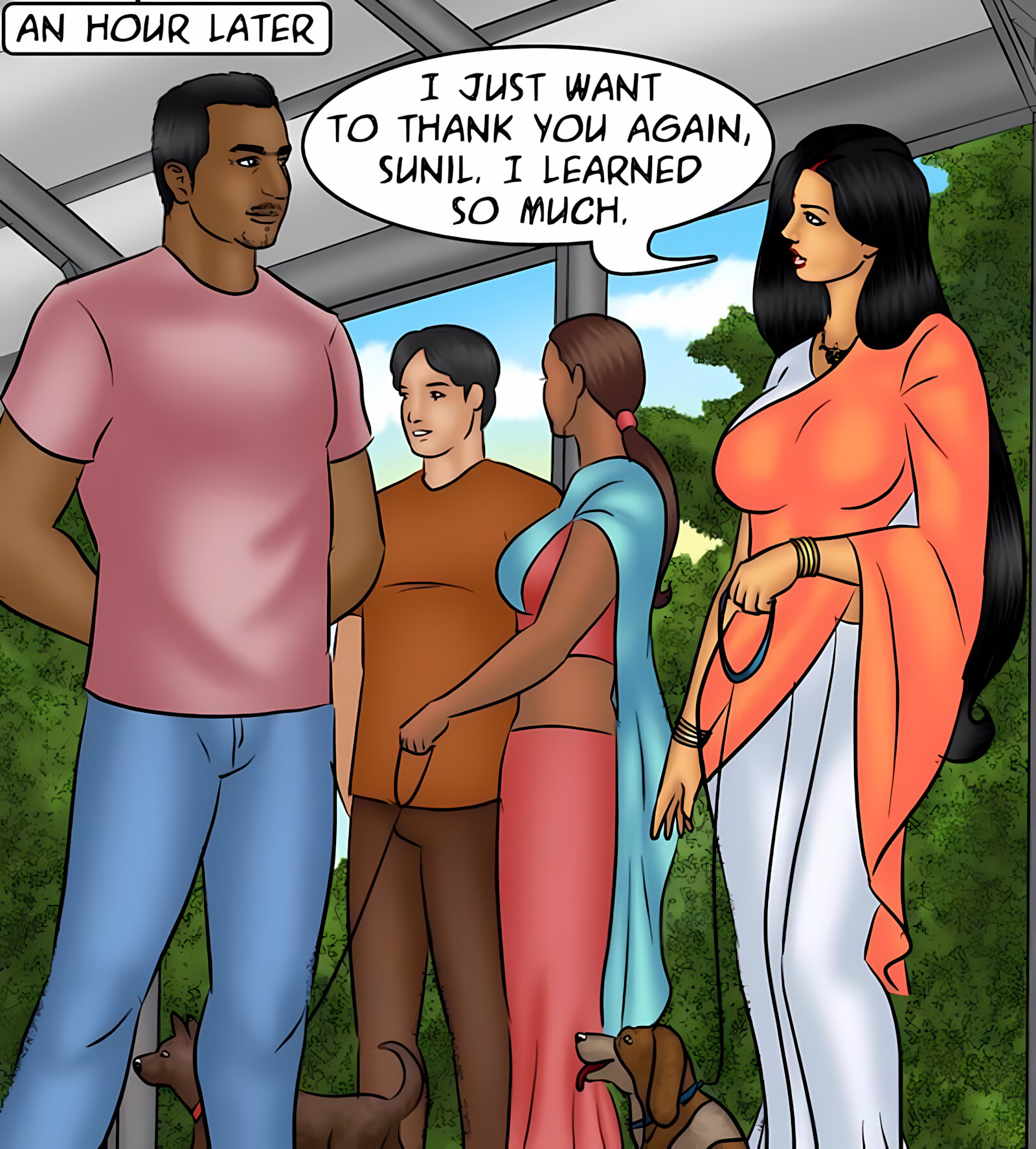 Savita Bhabhi 81-90 [Kirtu], Savita Bhabhi 84 - Doggy Style, page 65 of 134