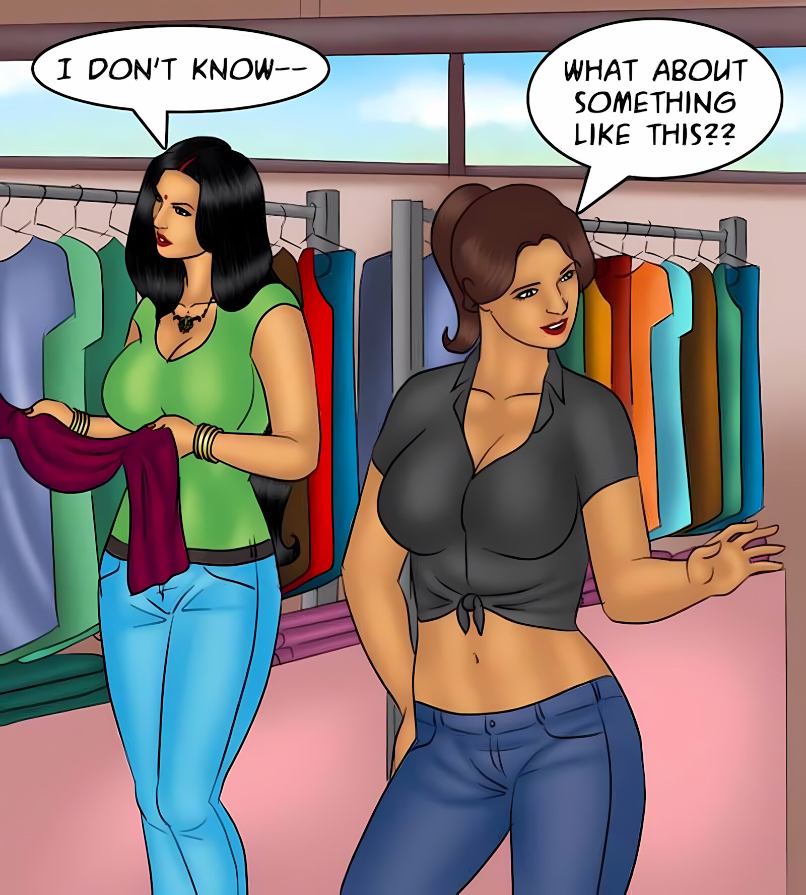 Savita Bhabhi 81-90 [Kirtu], Savita Bhabhi 83 - Girls Day Out, page 11 of 141
