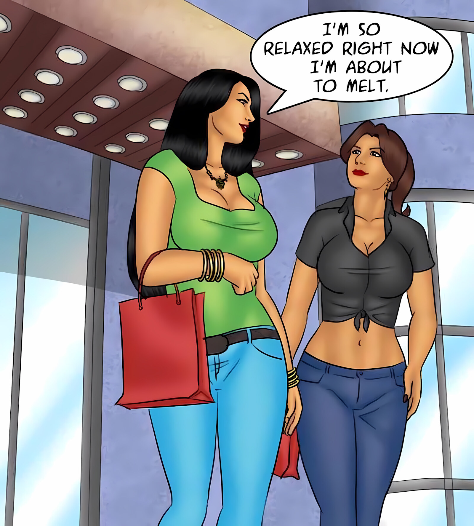 Savita Bhabhi 81-90 [Kirtu], Savita Bhabhi 83 - Girls Day Out, page 31 of 141