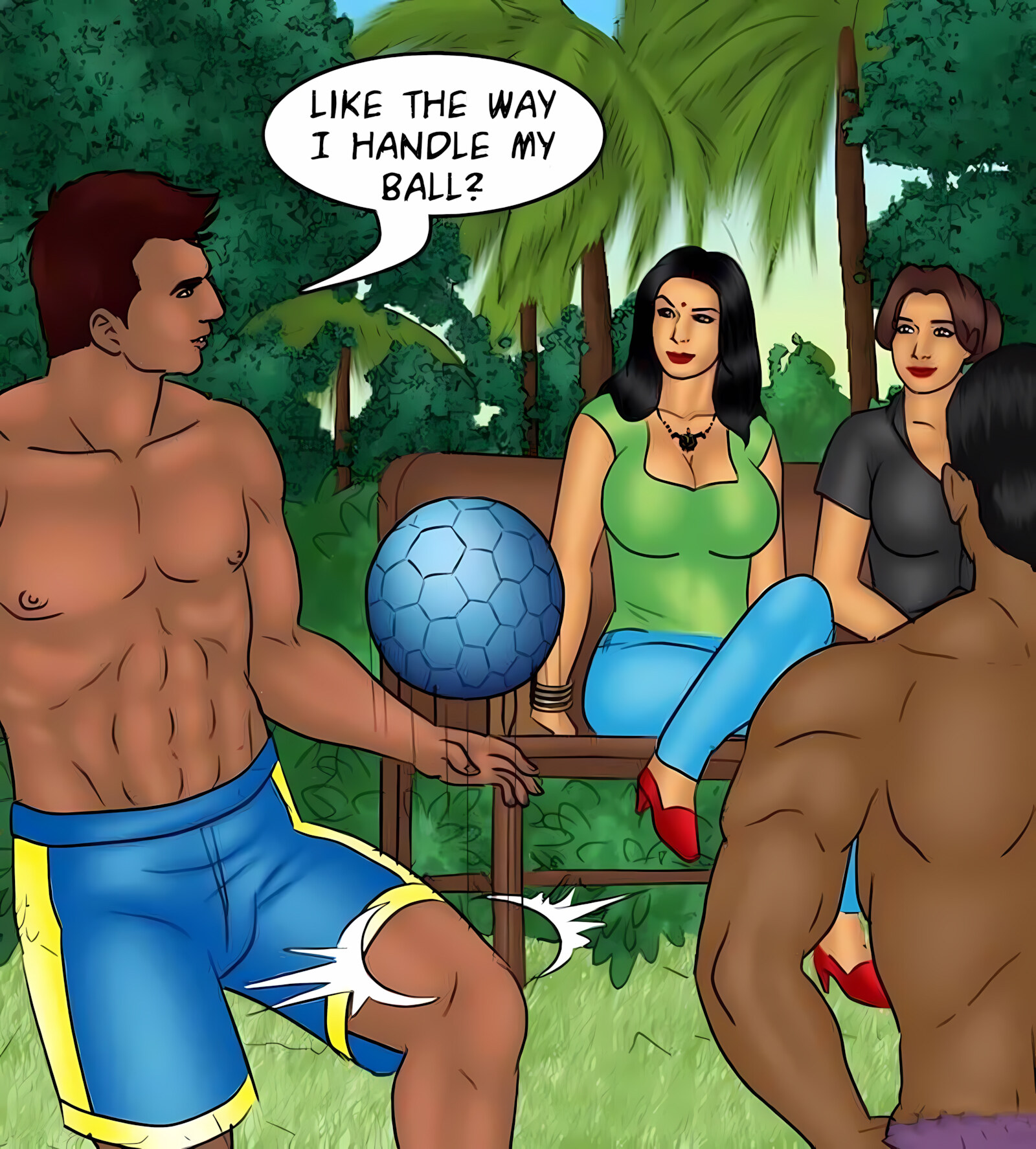 Savita Bhabhi 81-90 [Kirtu], Savita Bhabhi 83 - Girls Day Out, page 35 of 141
