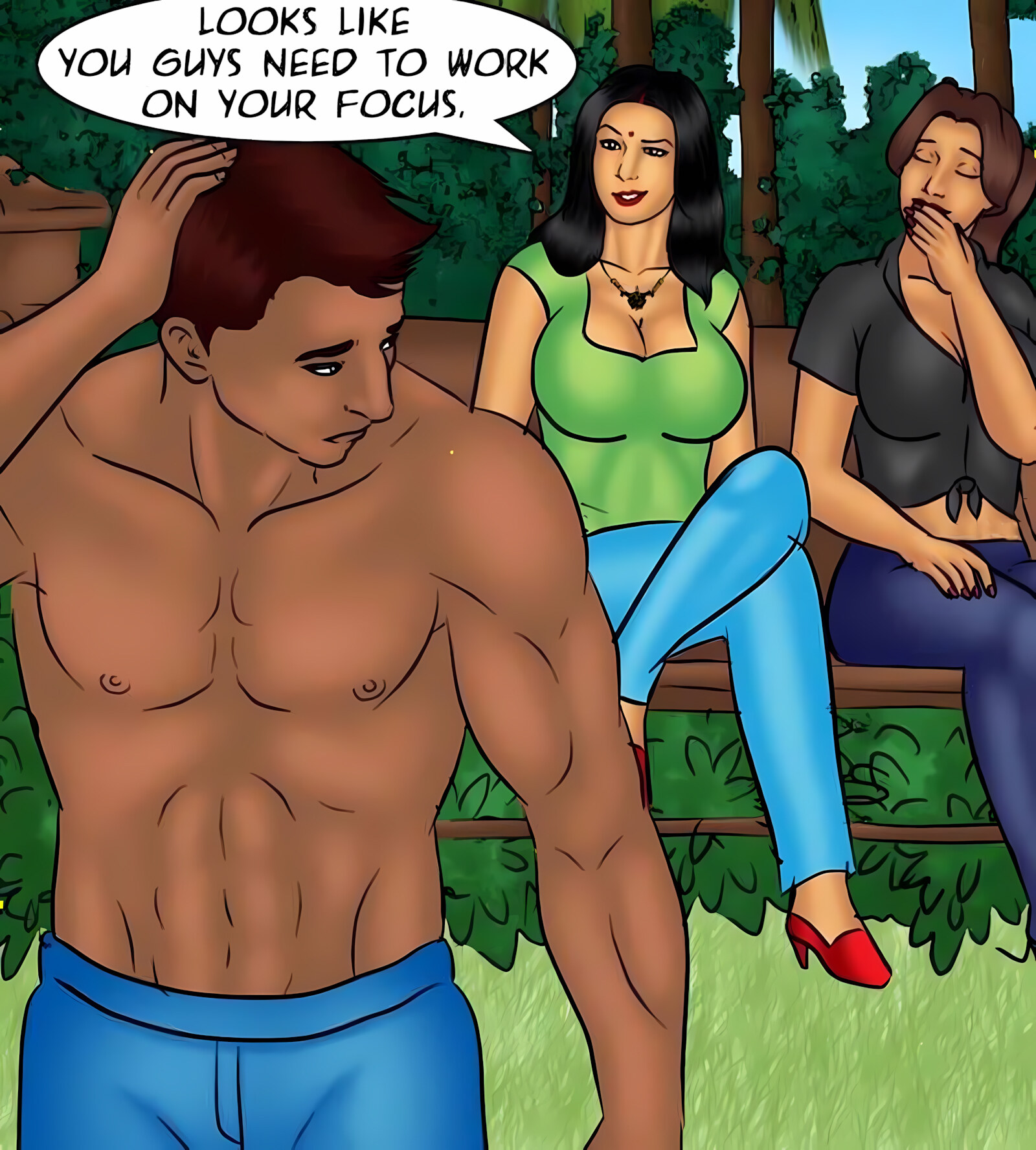 Savita Bhabhi 81-90 [Kirtu], Savita Bhabhi 83 - Girls Day Out, page 38 of 141