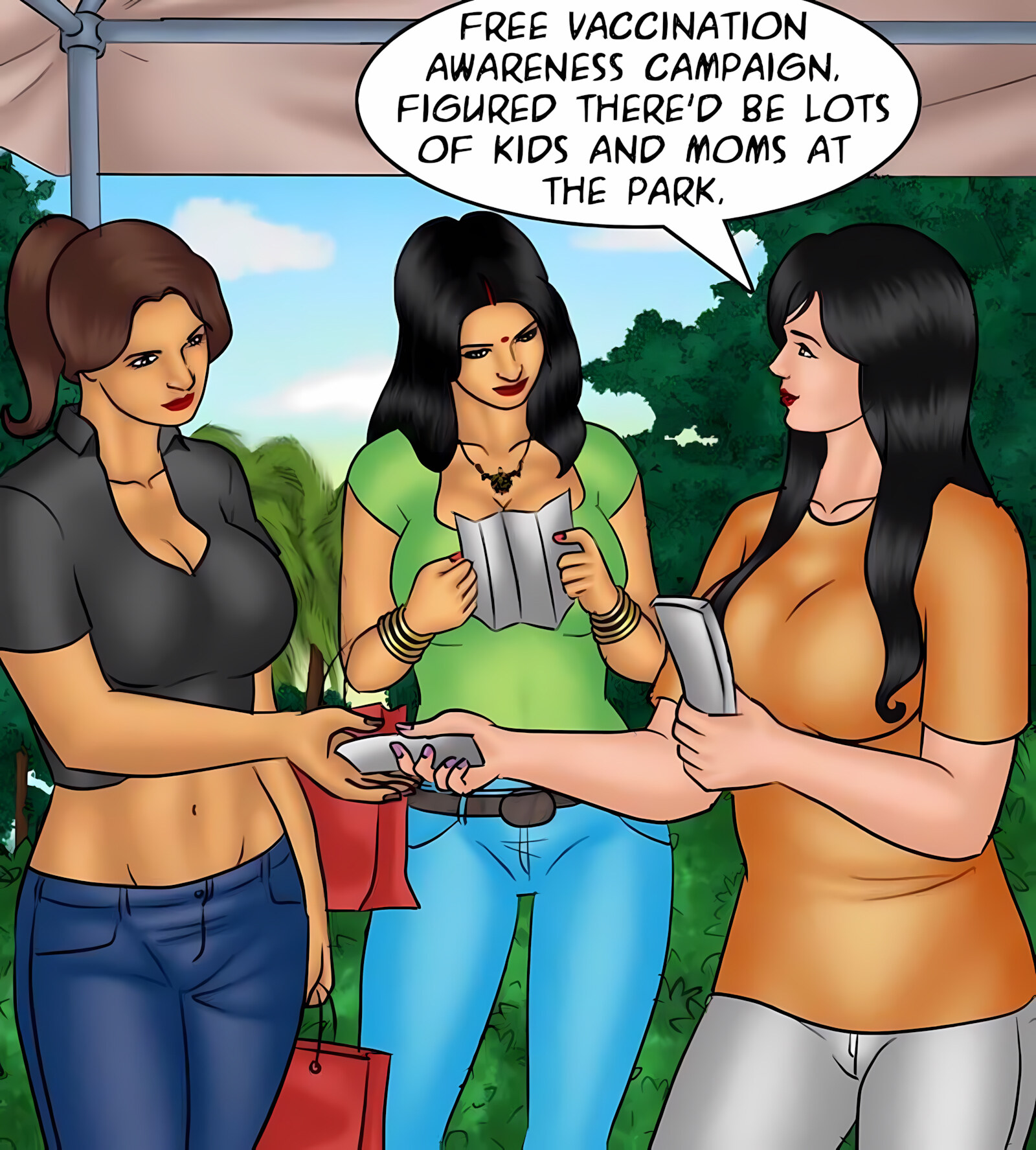 Savita Bhabhi 81-90 [Kirtu], Savita Bhabhi 83 - Girls Day Out, page 47 of 141