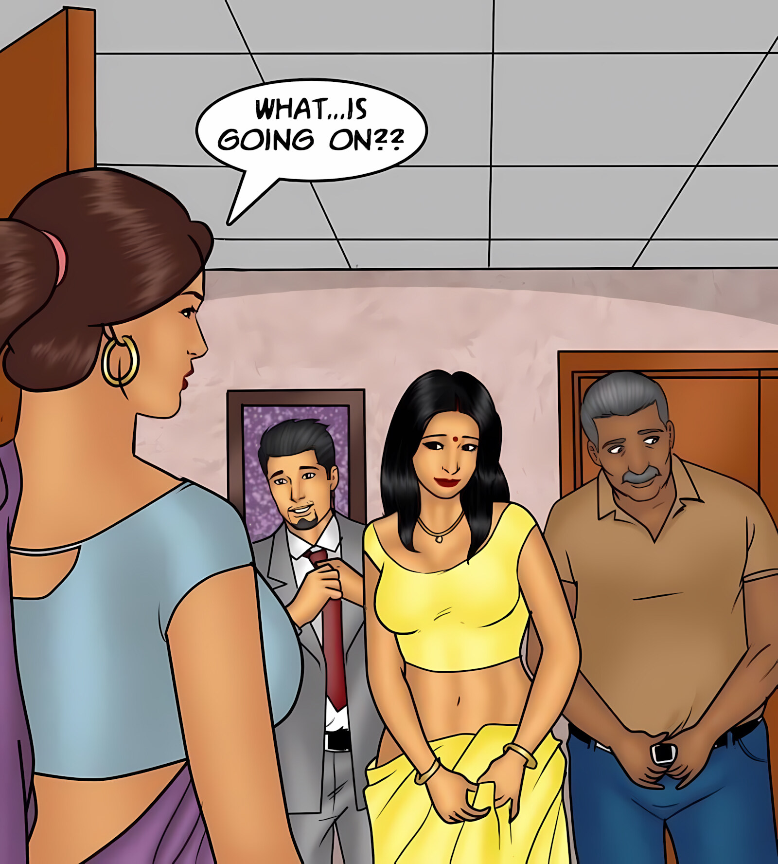 Savita Bhabhi 81-90 [Kirtu], Savita Bhabhi 82 - A Special Arrangement 2, page 135 of 136
