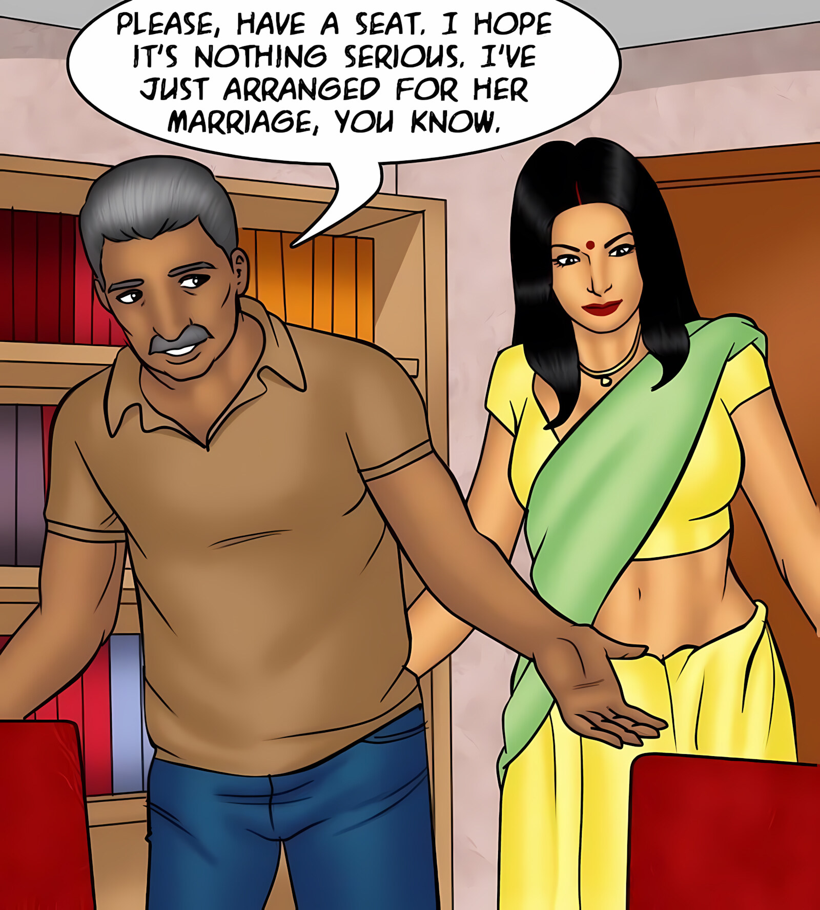 Savita Bhabhi 81-90 [Kirtu], Savita Bhabhi 82 - A Special Arrangement 2, page 30 of 136