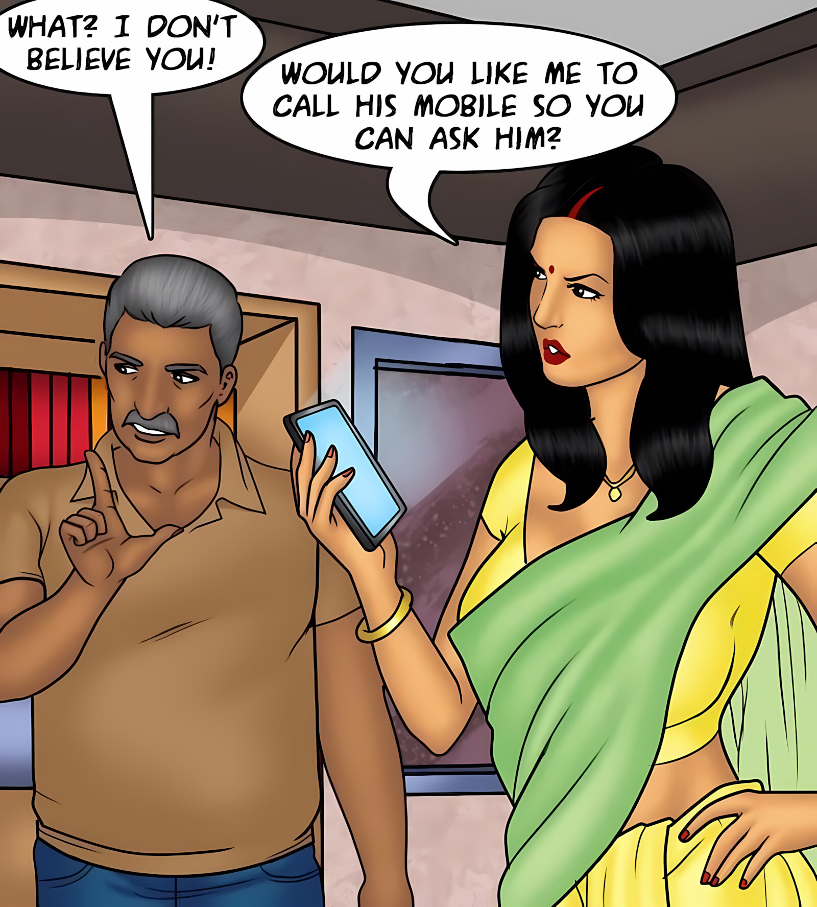 Savita Bhabhi 81-90 [Kirtu], Savita Bhabhi 82 - A Special Arrangement 2, page 41 of 136