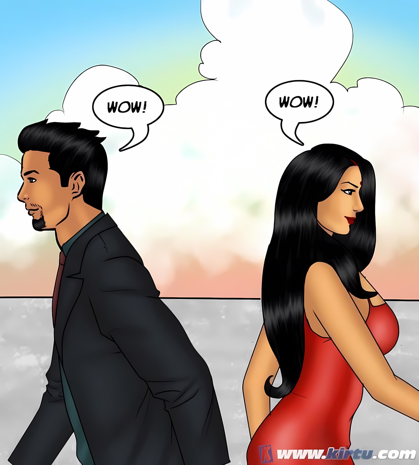 Savita Bhabhi 81-90 [Kirtu], Savita Bhabhi 81 - A Special Arrangement 1, page 119 of 136
