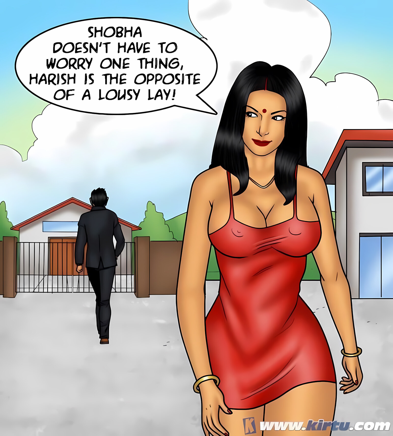 Savita Bhabhi 81-90 [Kirtu], Savita Bhabhi 81 - A Special Arrangement 1, page 120 of 136