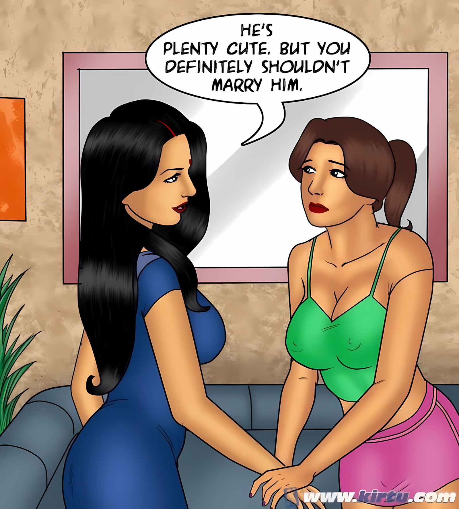 Savita Bhabhi 81-90 [Kirtu], Savita Bhabhi 81 - A Special Arrangement 1, page 126 of 136