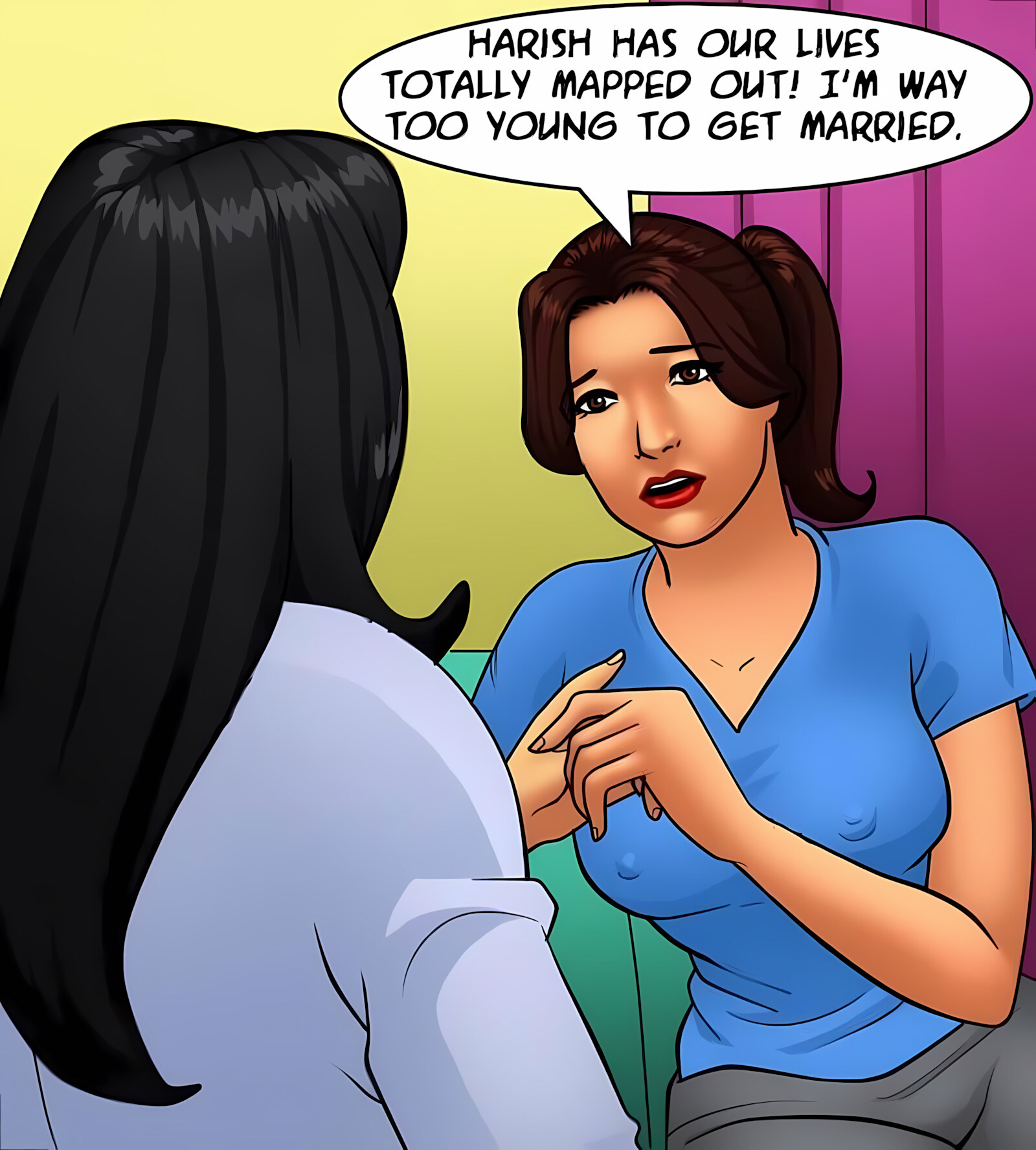 Savita Bhabhi 81-90 [Kirtu], Savita Bhabhi 81 - A Special Arrangement 1, page 17 of 136