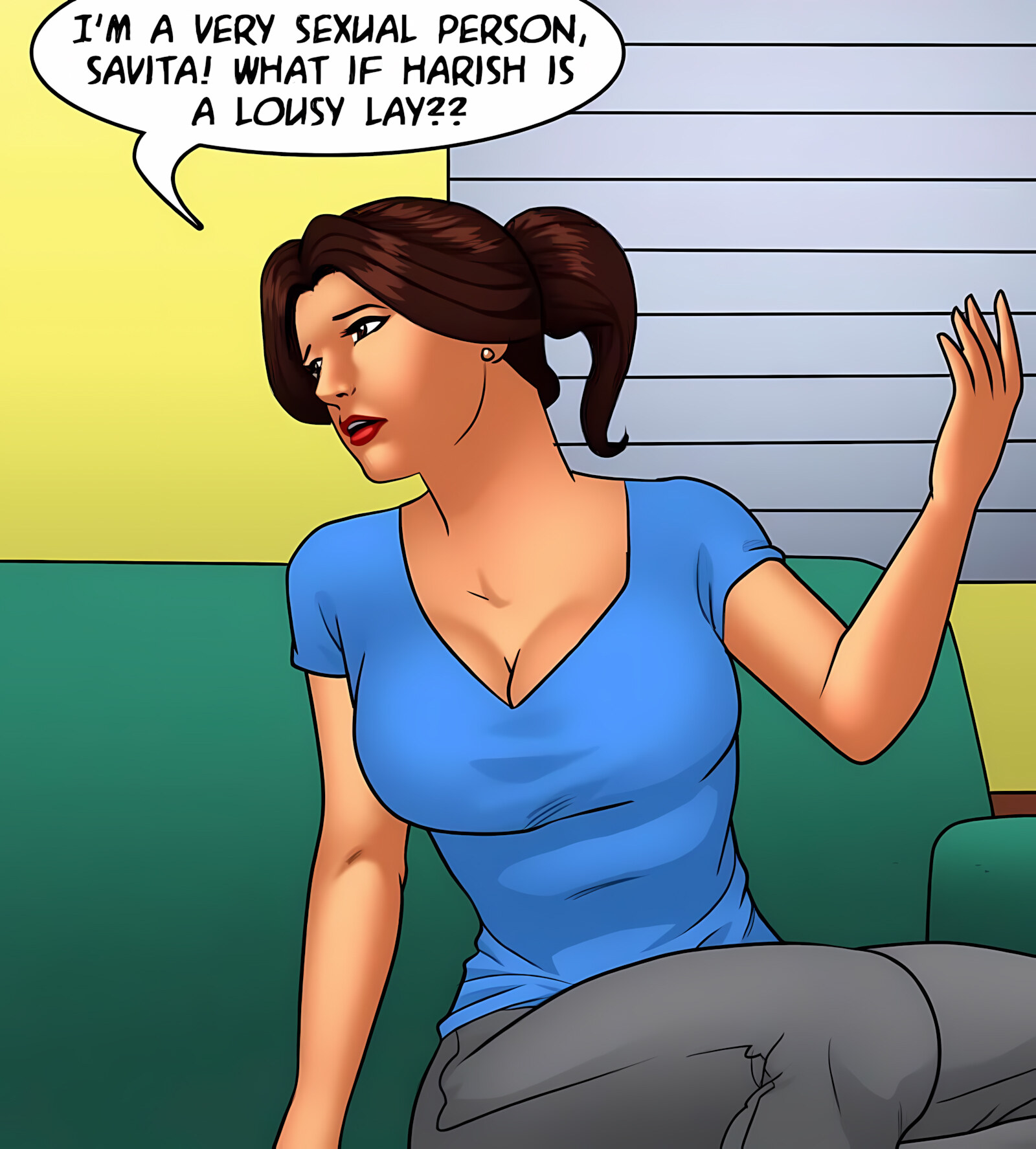Savita Bhabhi 81-90 [Kirtu], Savita Bhabhi 81 - A Special Arrangement 1, page 20 of 136