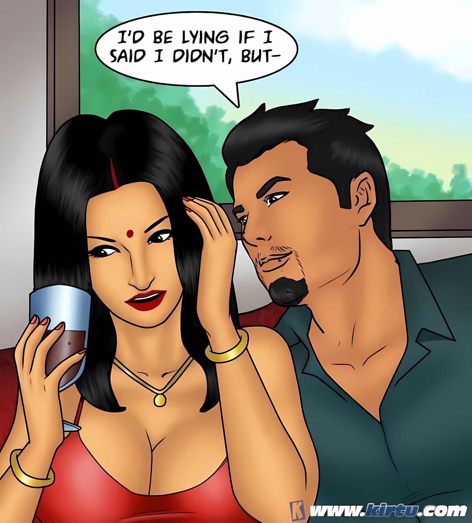 Savita Bhabhi 81-90 [Kirtu], Savita Bhabhi 81 - A Special Arrangement 1, page 58 of 136