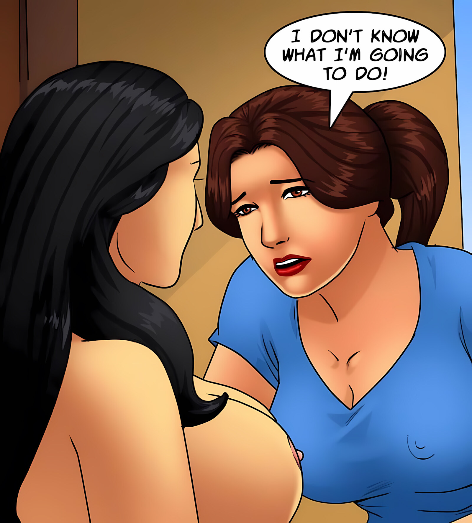 Savita Bhabhi 81-90 [Kirtu], Savita Bhabhi 81 - A Special Arrangement 1, page 7 of 136