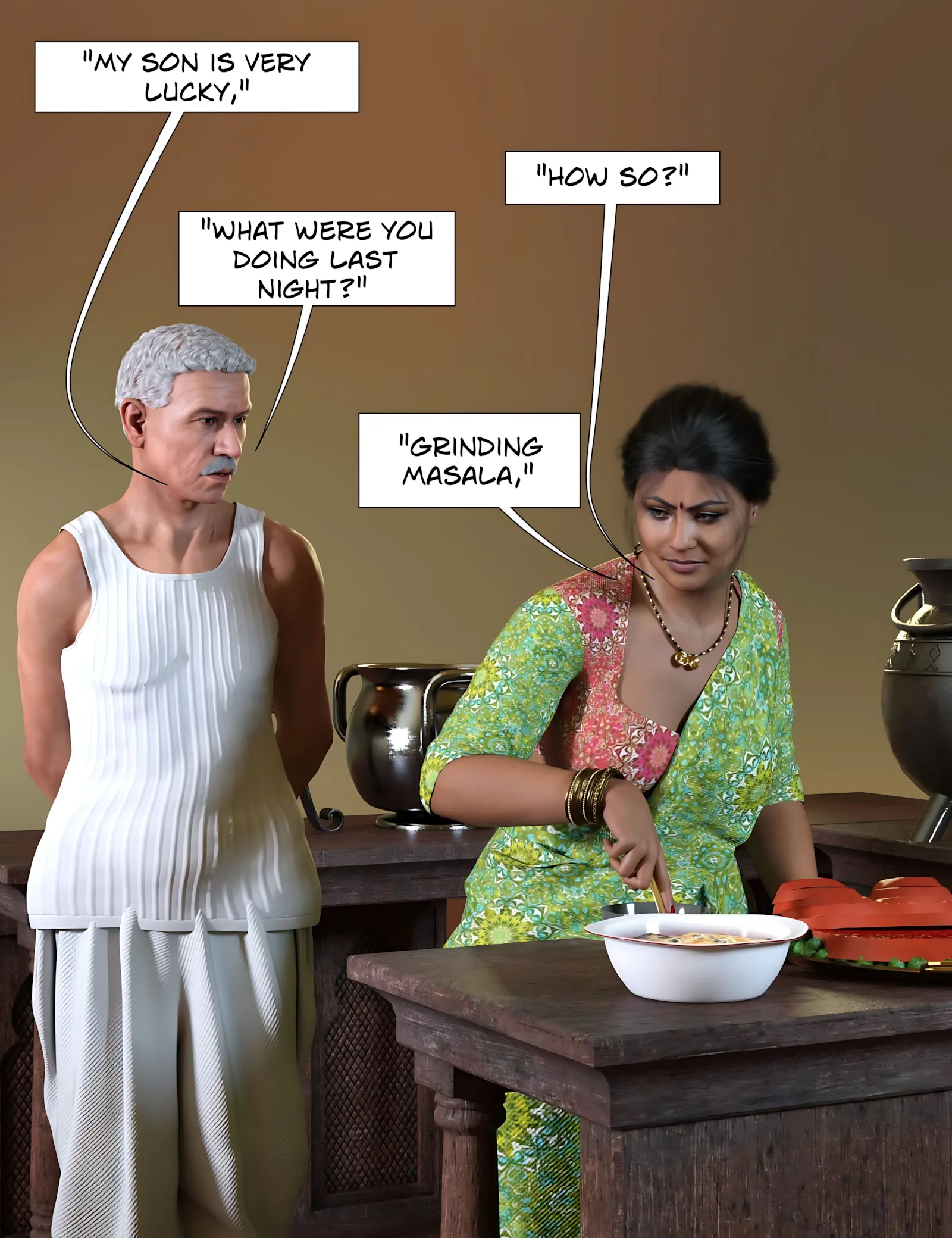 Silk Route – Masala Moments [Ira Ram], Masala Moments 1, page 40 of 46