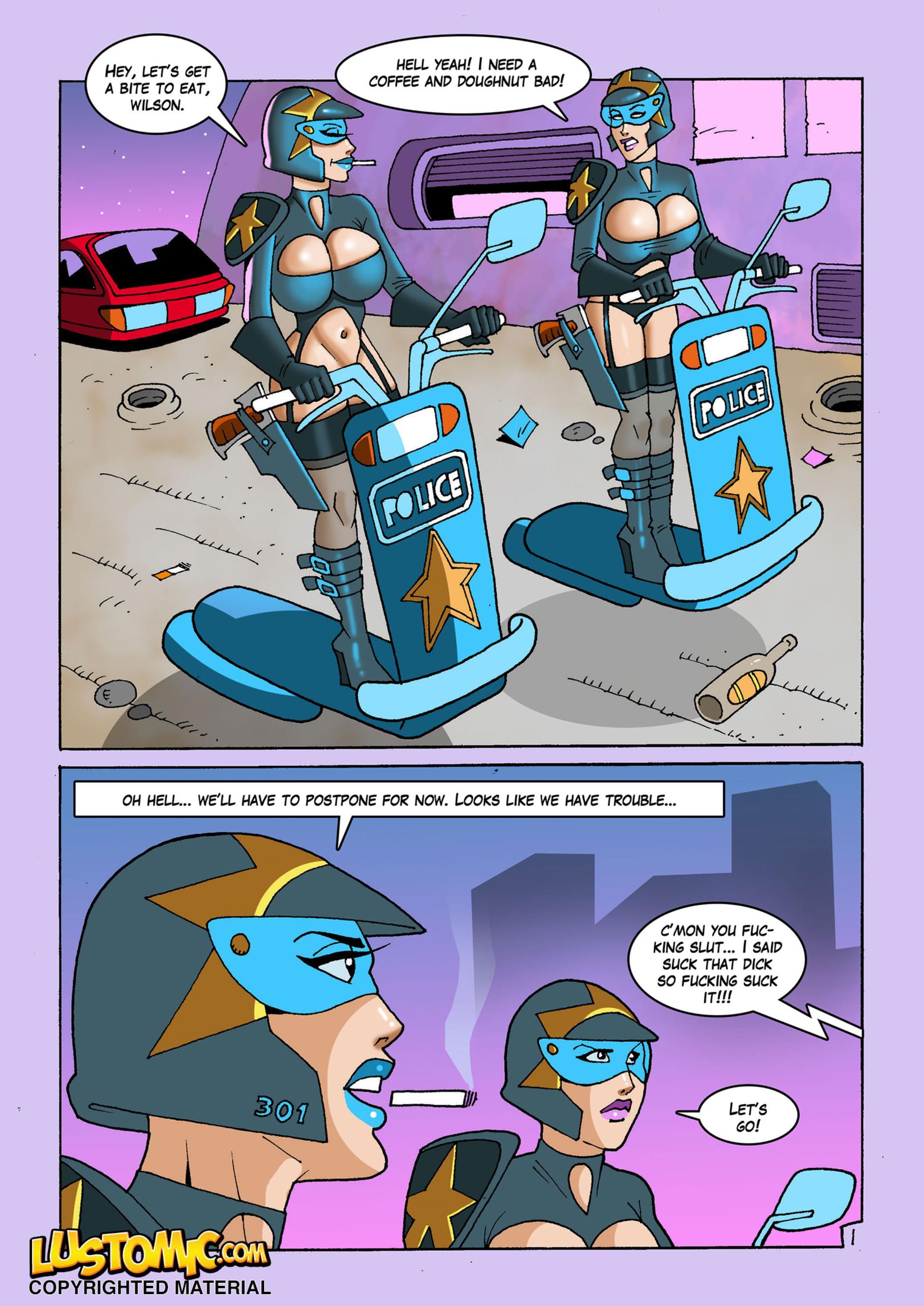 Slut Patrol [Lustomic], Slut Patrol, page 1 of 20