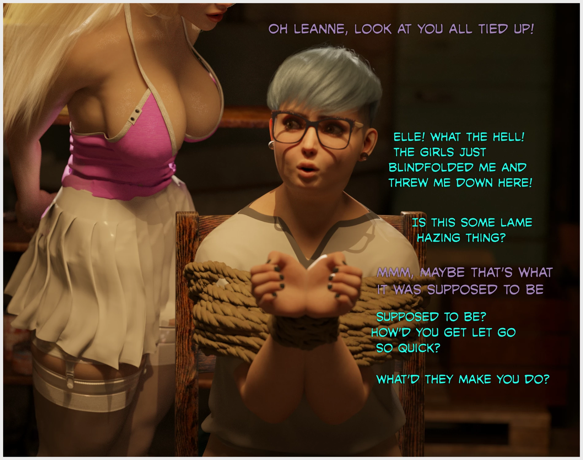 Sorority Induction [Tidy Fox], Sorority Induction, page 4 of 16