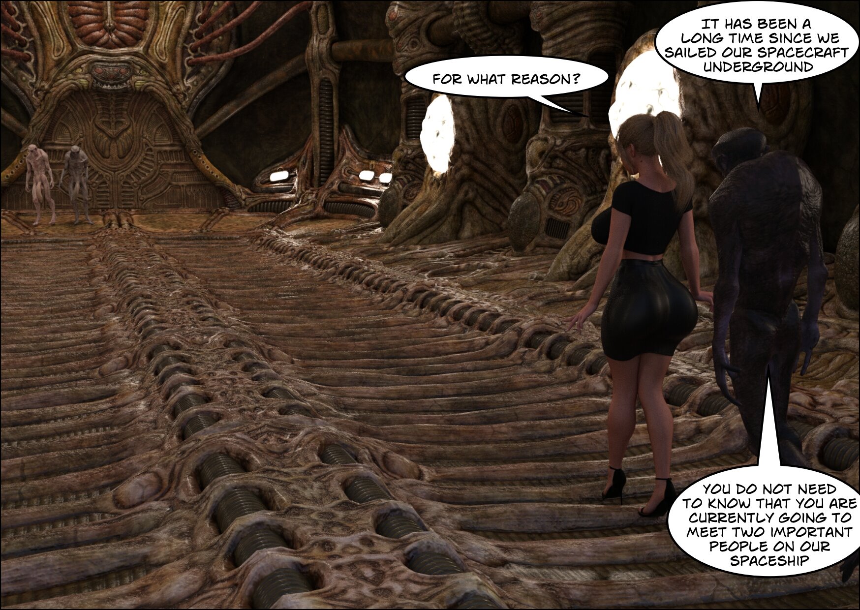 Space Creature [Elf3D], Space Creature 2, page 3 of 25