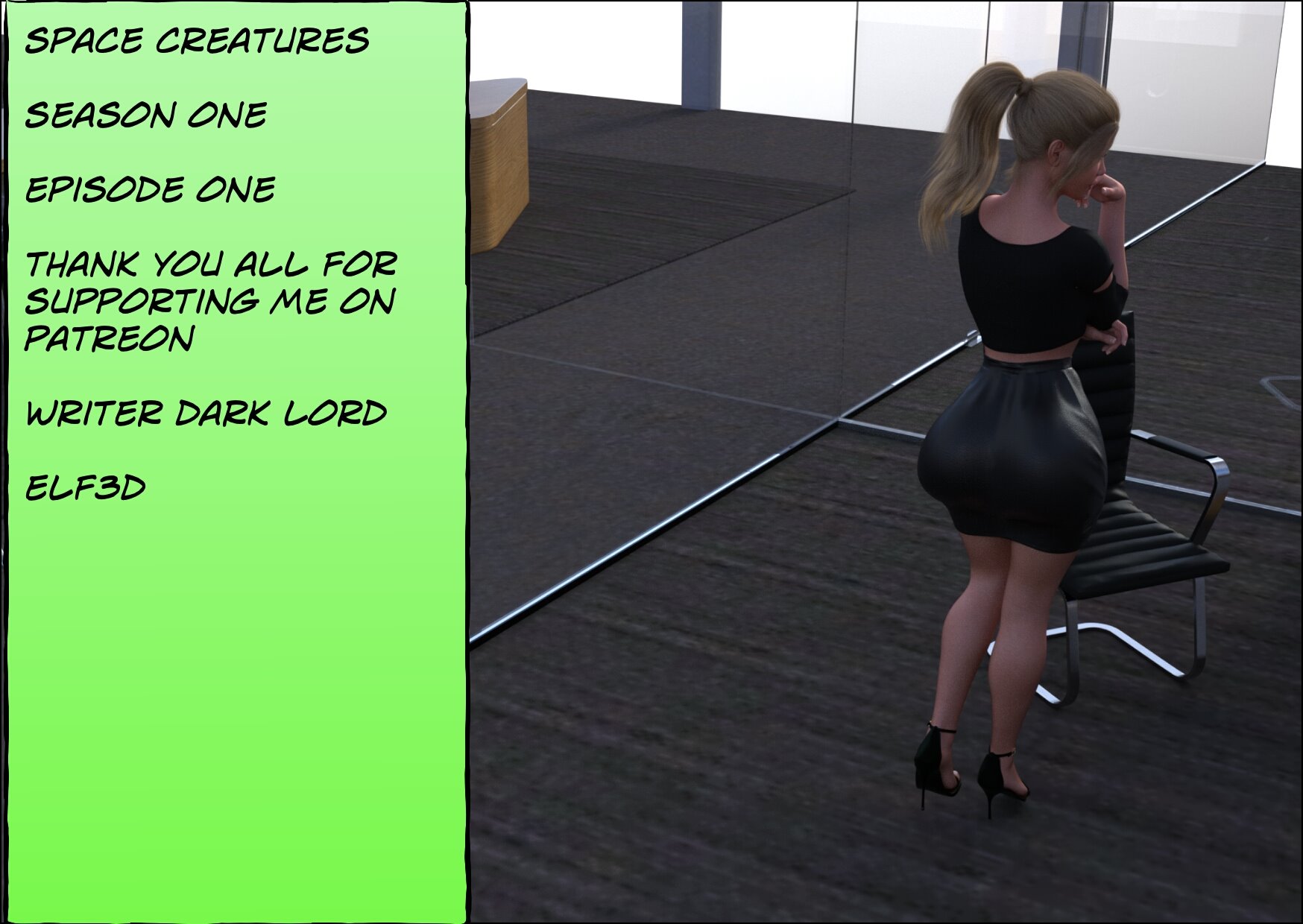 Space Creature [Elf3D], Space Creature 1, page 19 of 19