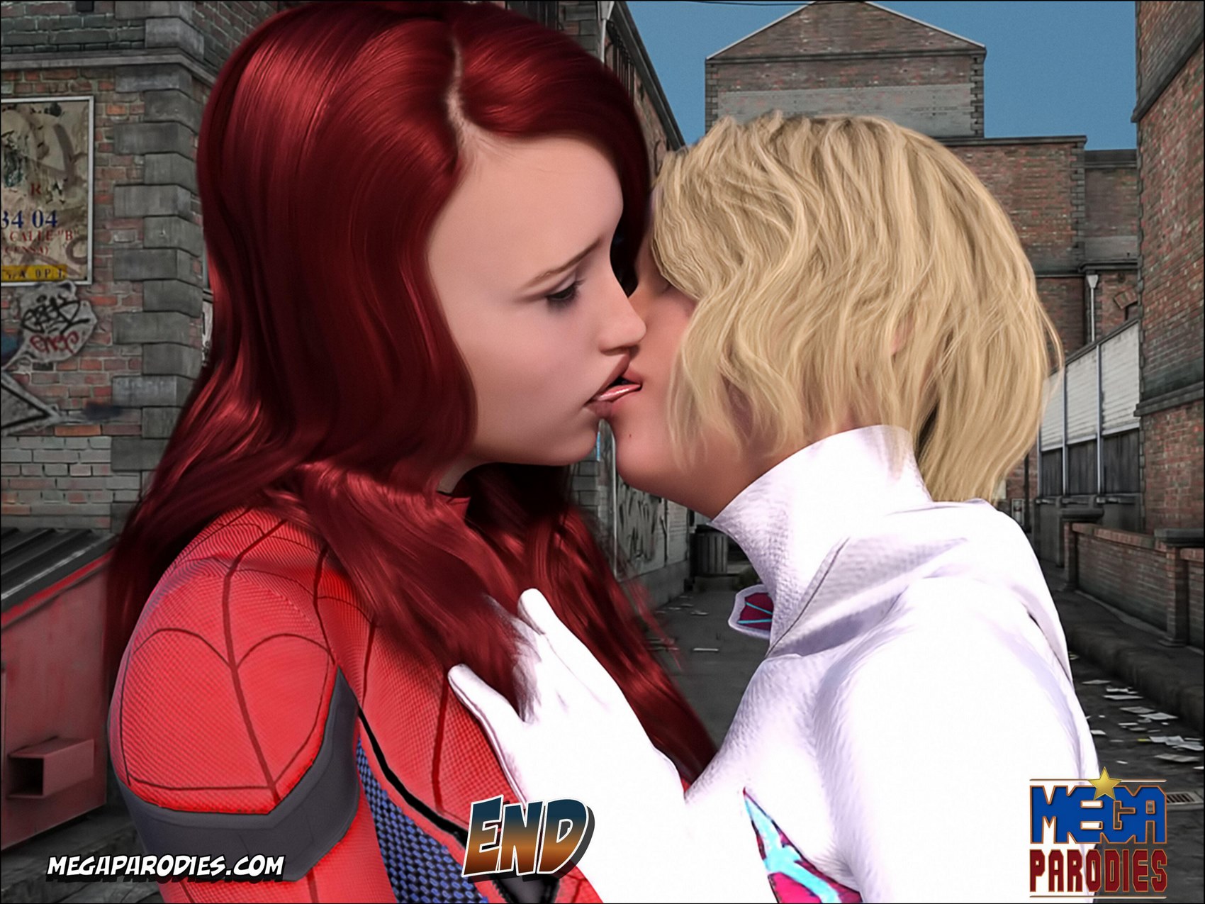 Spider-Gwen X Rhino [MegaParodies], Spider Gwen 3, page 53 of 53