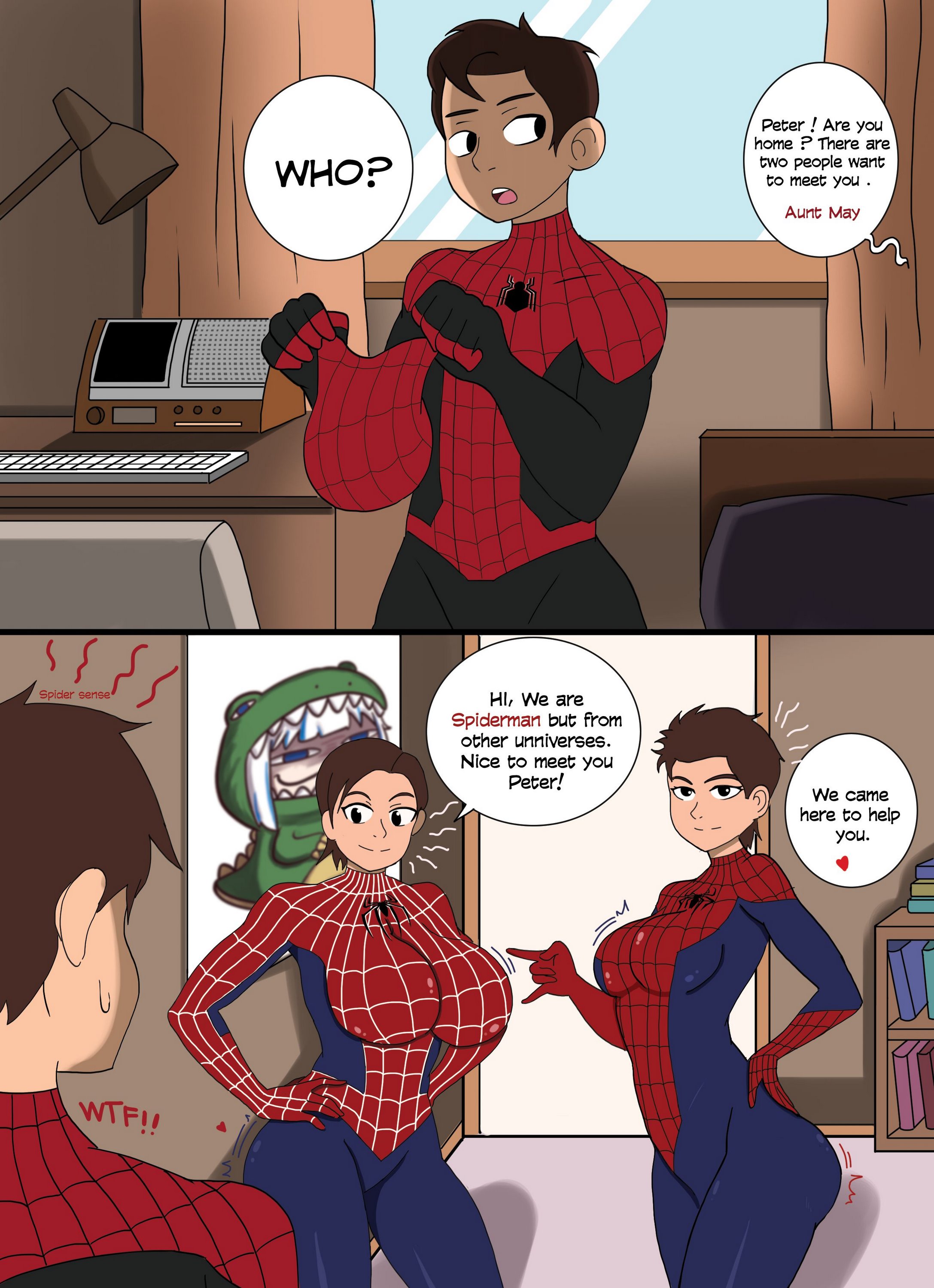 Spider-Man: No Way Home [VN Simp], Spider-Man: No Way Home, page 1 of 3