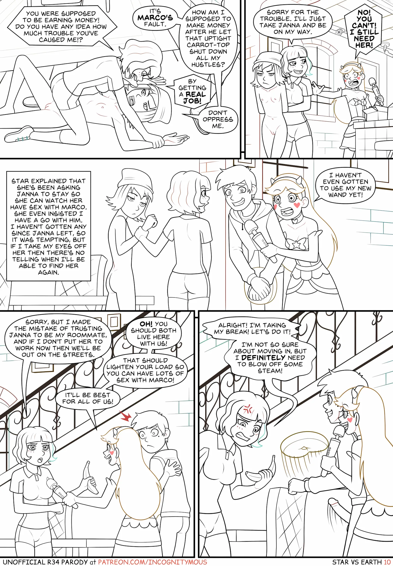 Star vs the Forces of Evil – Star vs Earth [Incognitymous], Star vs the Forces of Evil - Star vs Earth, page 36 of 48