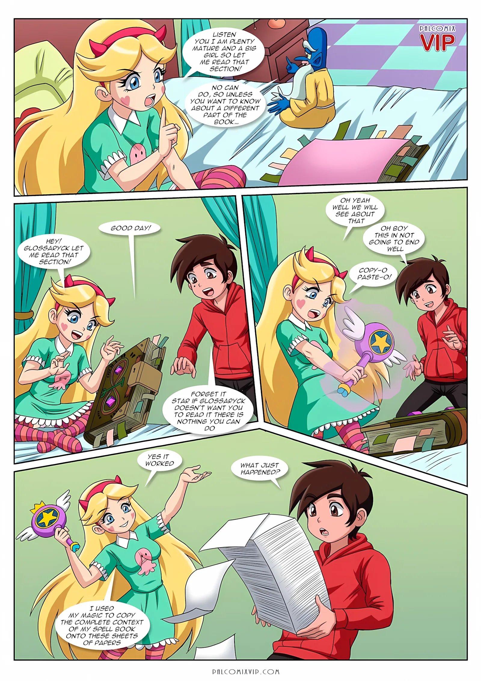 Star’s Magical Kamasutra (Star VS. The Forces Of Evil) [Palcomix], 1 . Star's Magical Kamasutra - (Star VS. The Forces Of Evil) [Palcomix], page 3 of 21