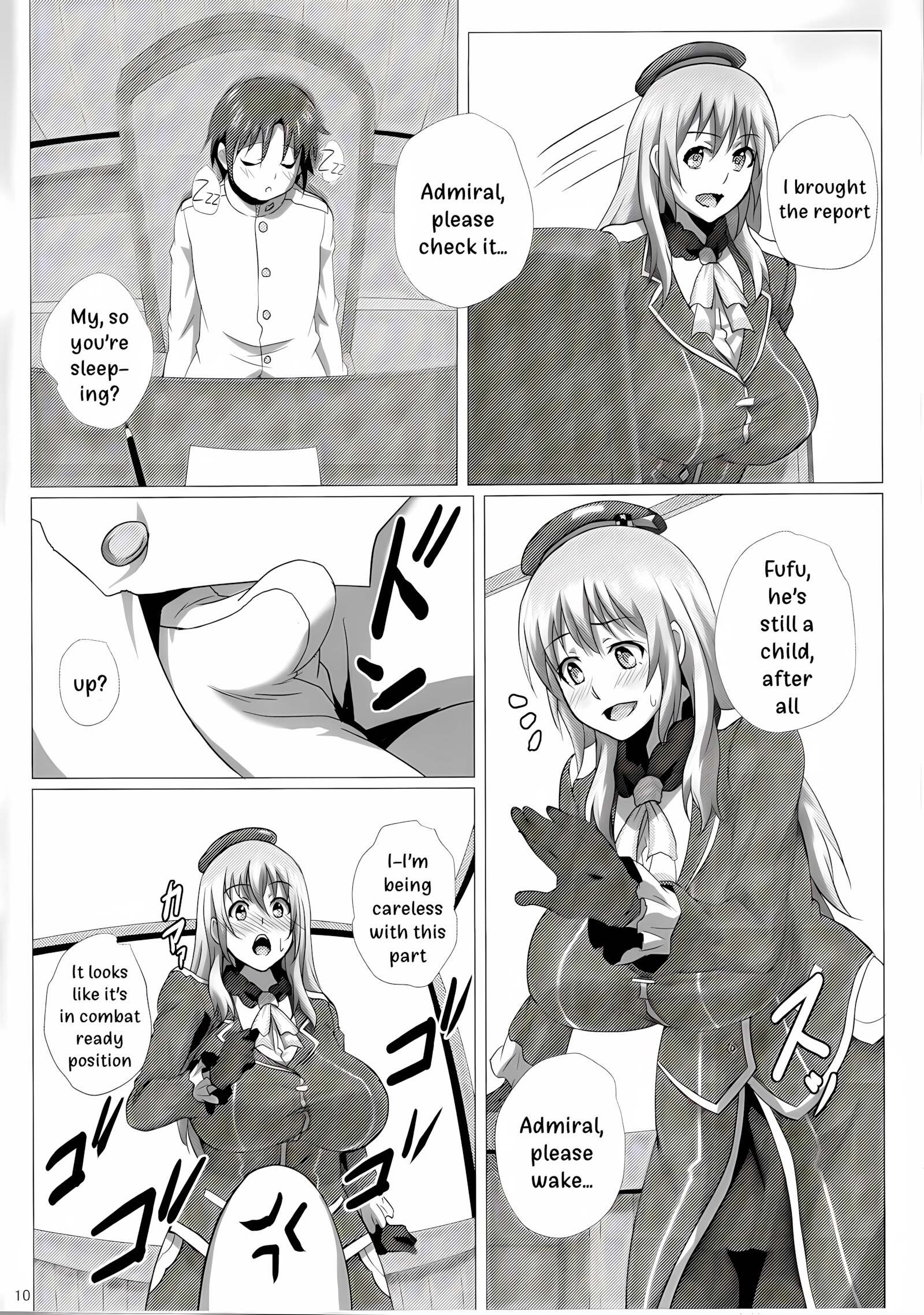 Atago and the Nursing Expedition [Sangou], Atago and the Nursing Expedition, page 9 of 35